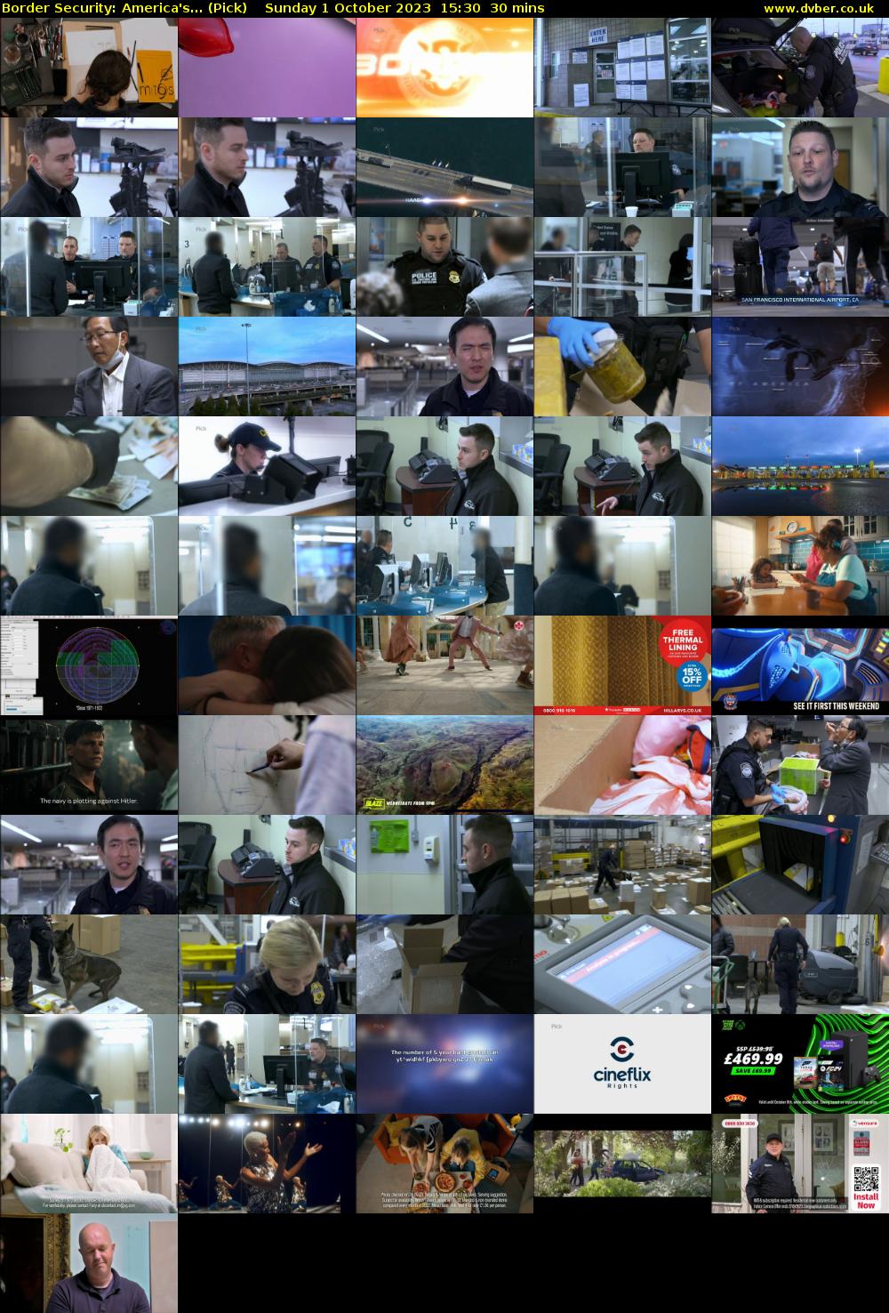 Border Security: America's... (Pick) Sunday 1 October 2023 15:30 - 16:00