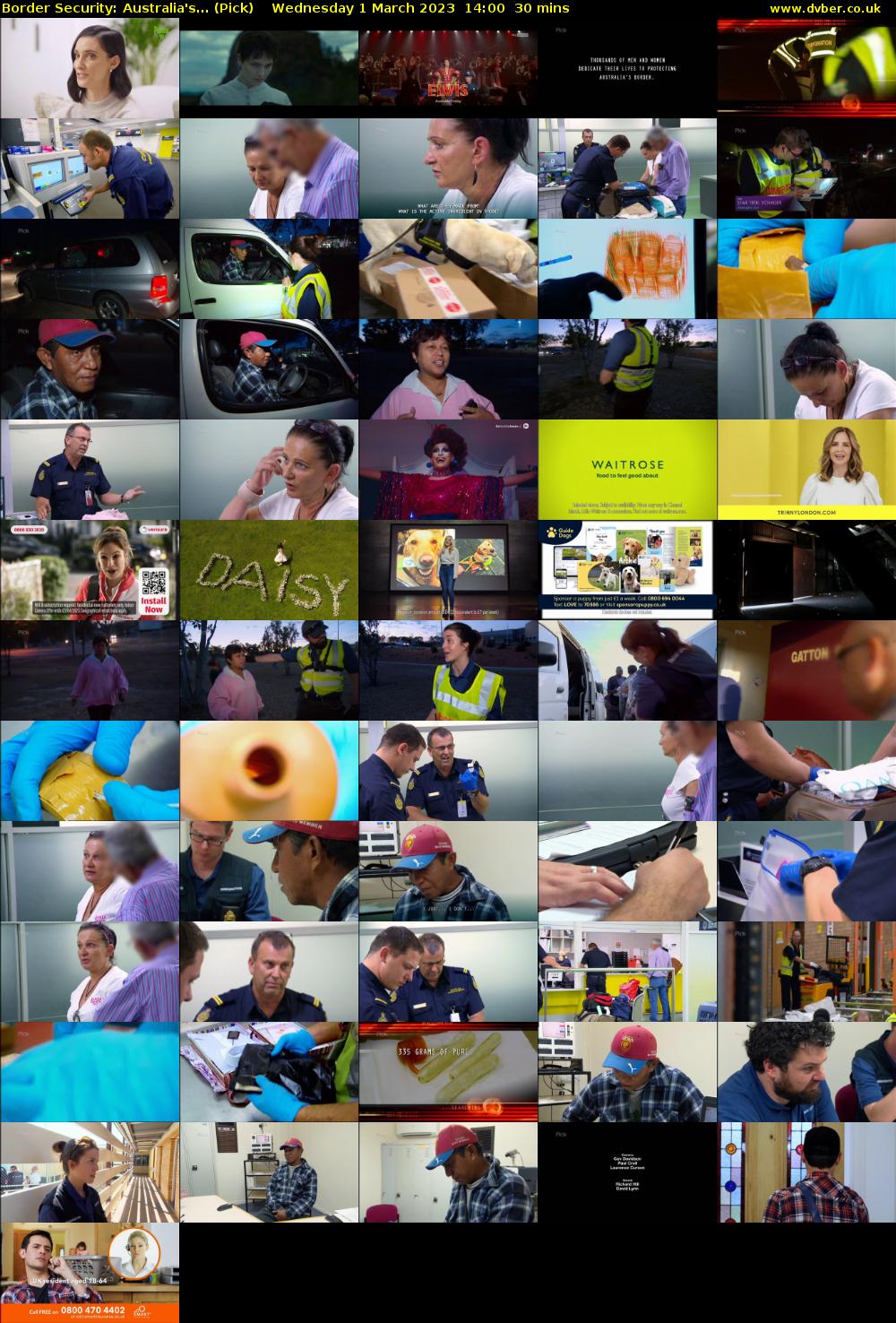 Border Security: Australia's... (Pick) Wednesday 1 March 2023 14:00 - 14:30