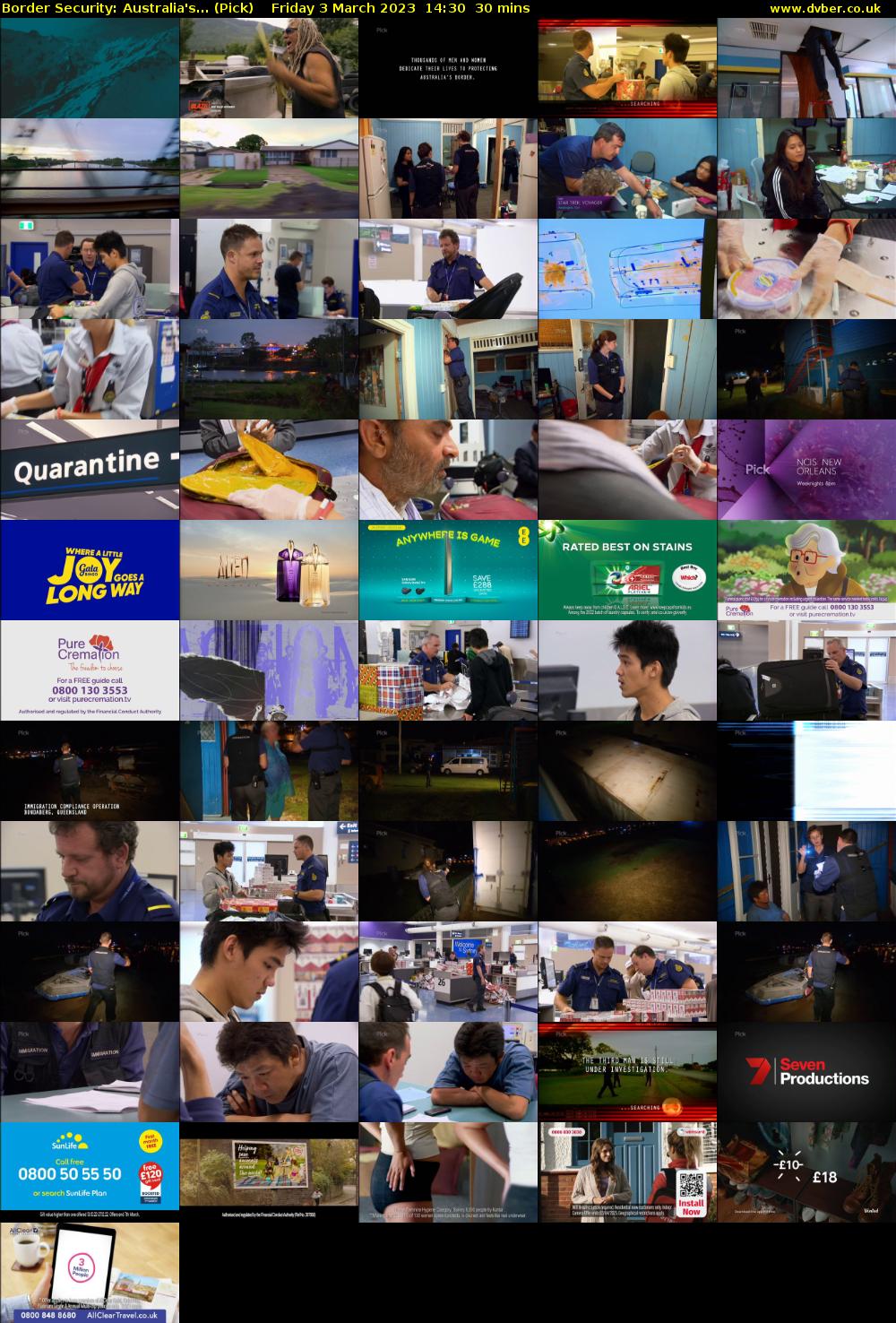 Border Security: Australia's... (Pick) Friday 3 March 2023 14:30 - 15:00