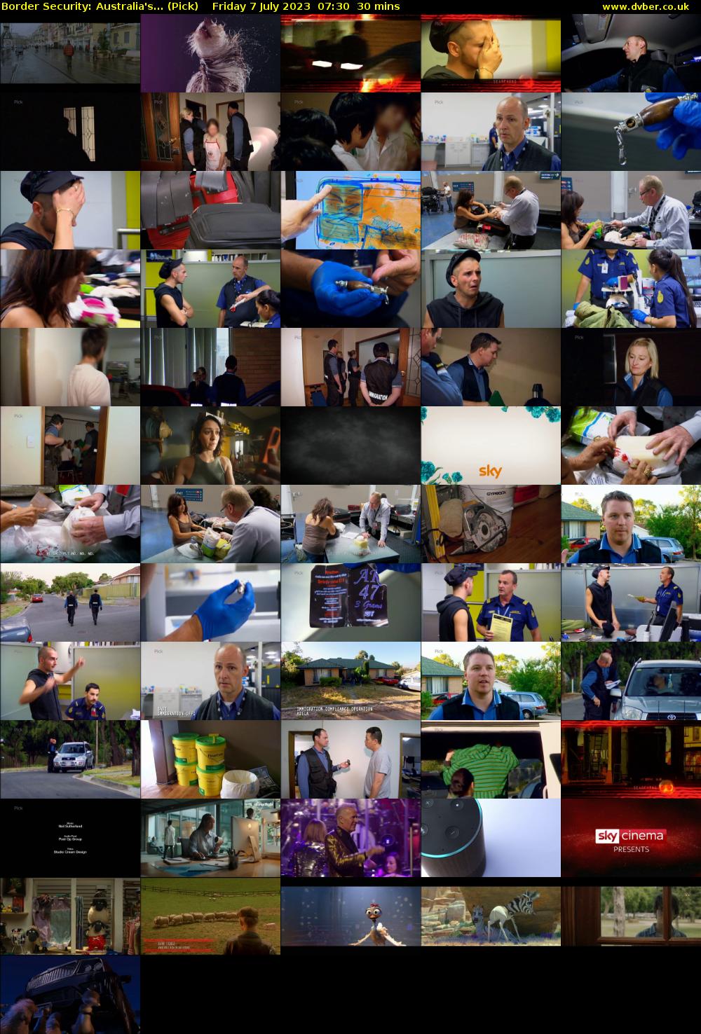 Border Security: Australia's... (Pick) Friday 7 July 2023 07:30 - 08:00