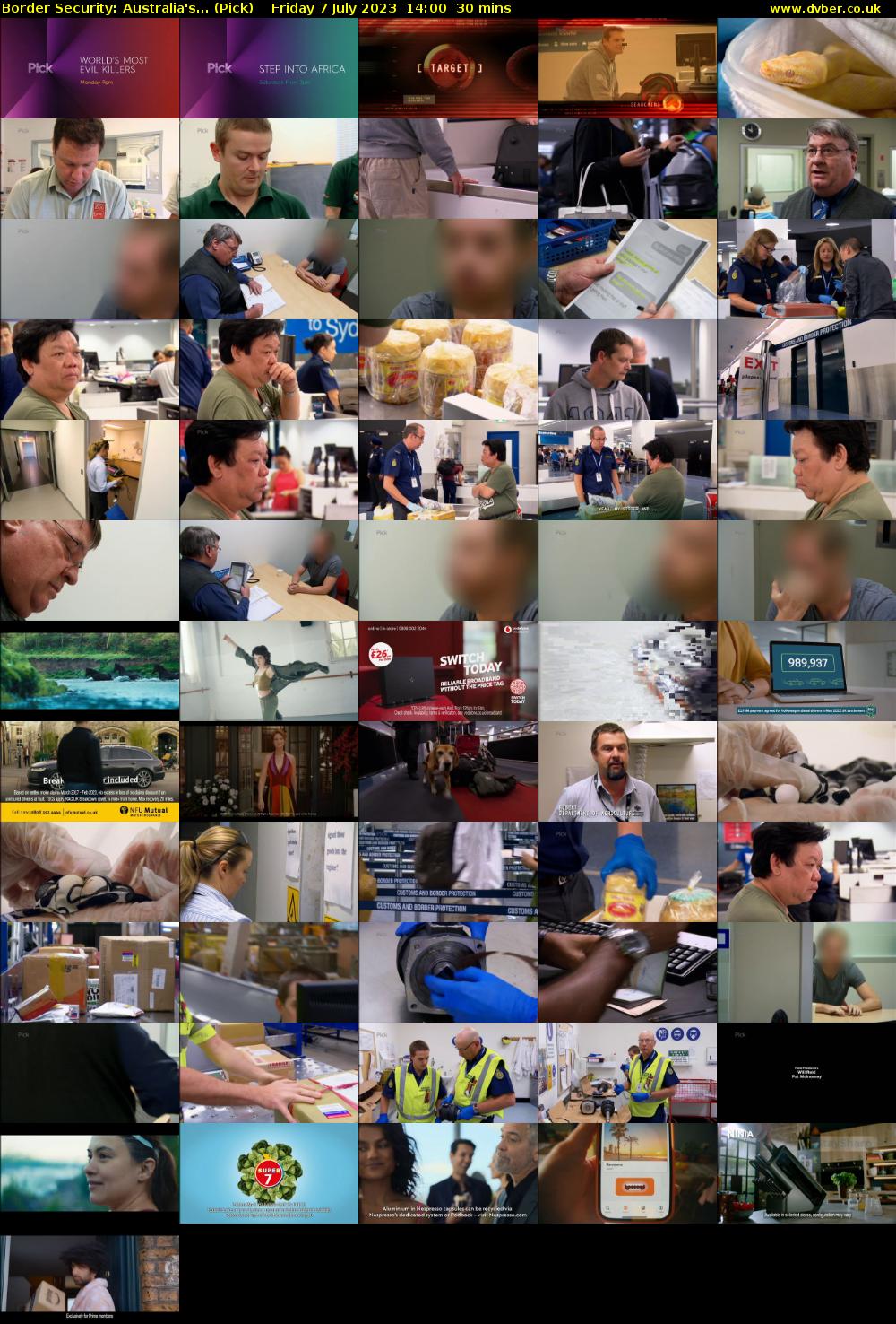 Border Security: Australia's... (Pick) Friday 7 July 2023 14:00 - 14:30