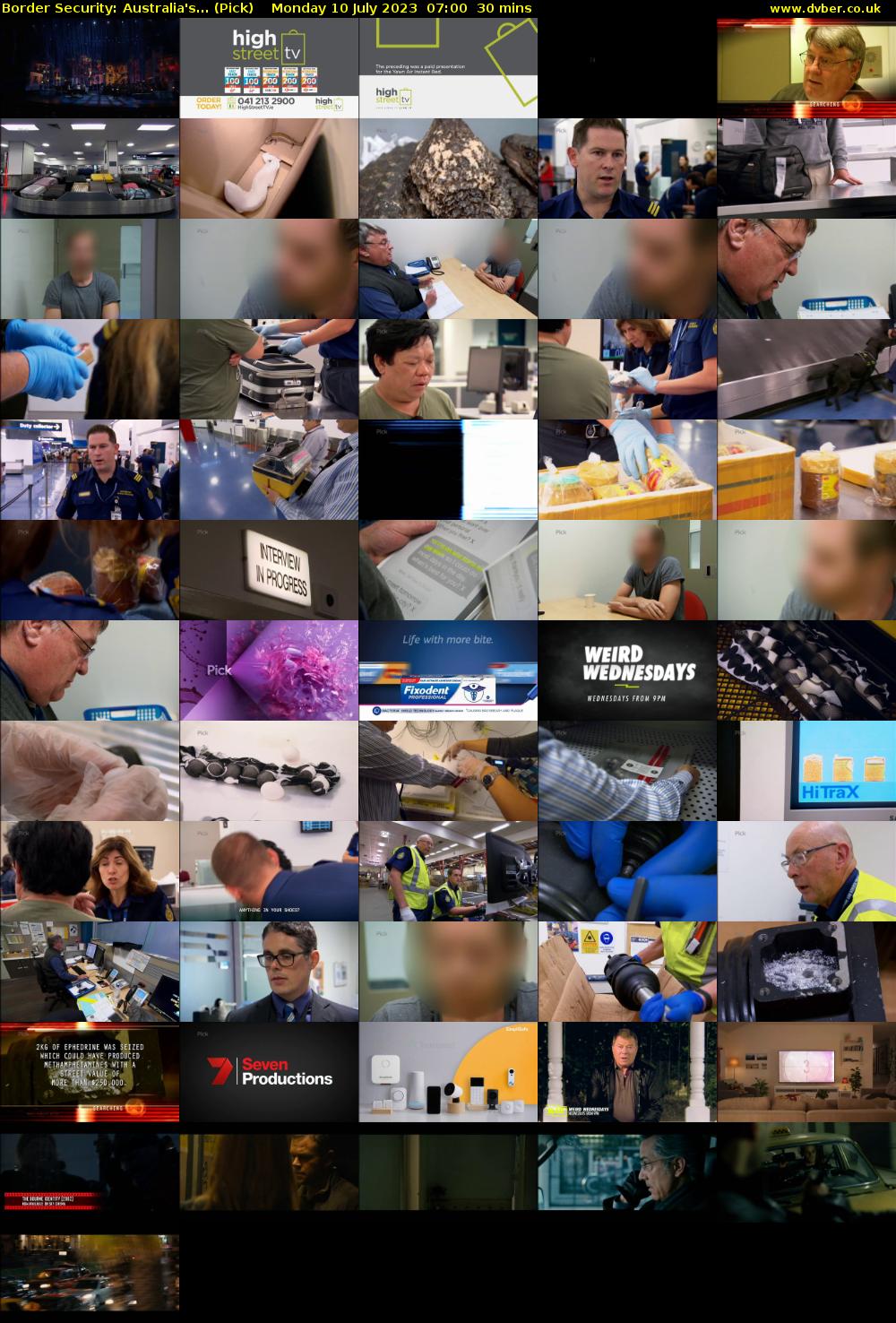 Border Security: Australia's... (Pick) Monday 10 July 2023 07:00 - 07:30