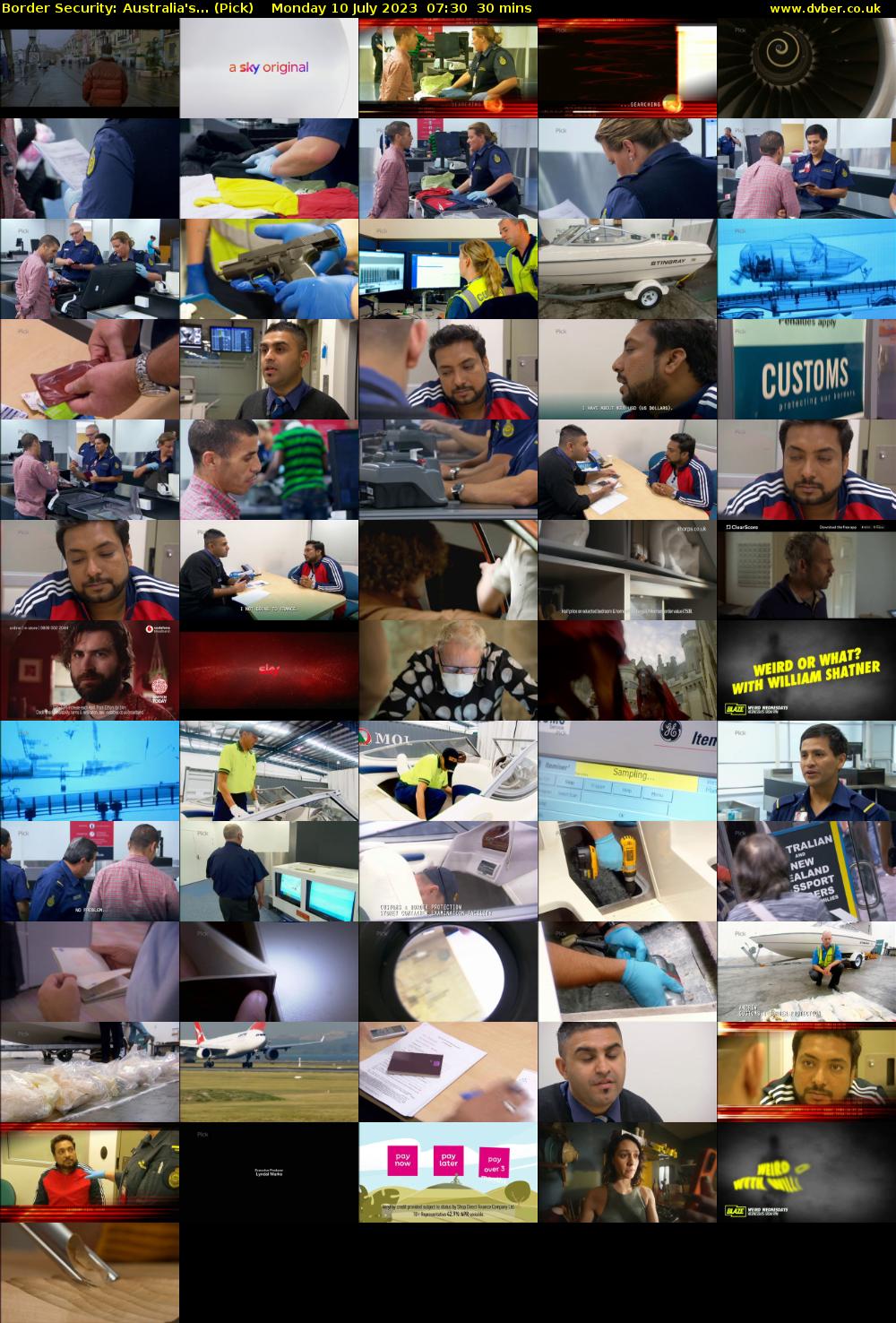 Border Security: Australia's... (Pick) Monday 10 July 2023 07:30 - 08:00