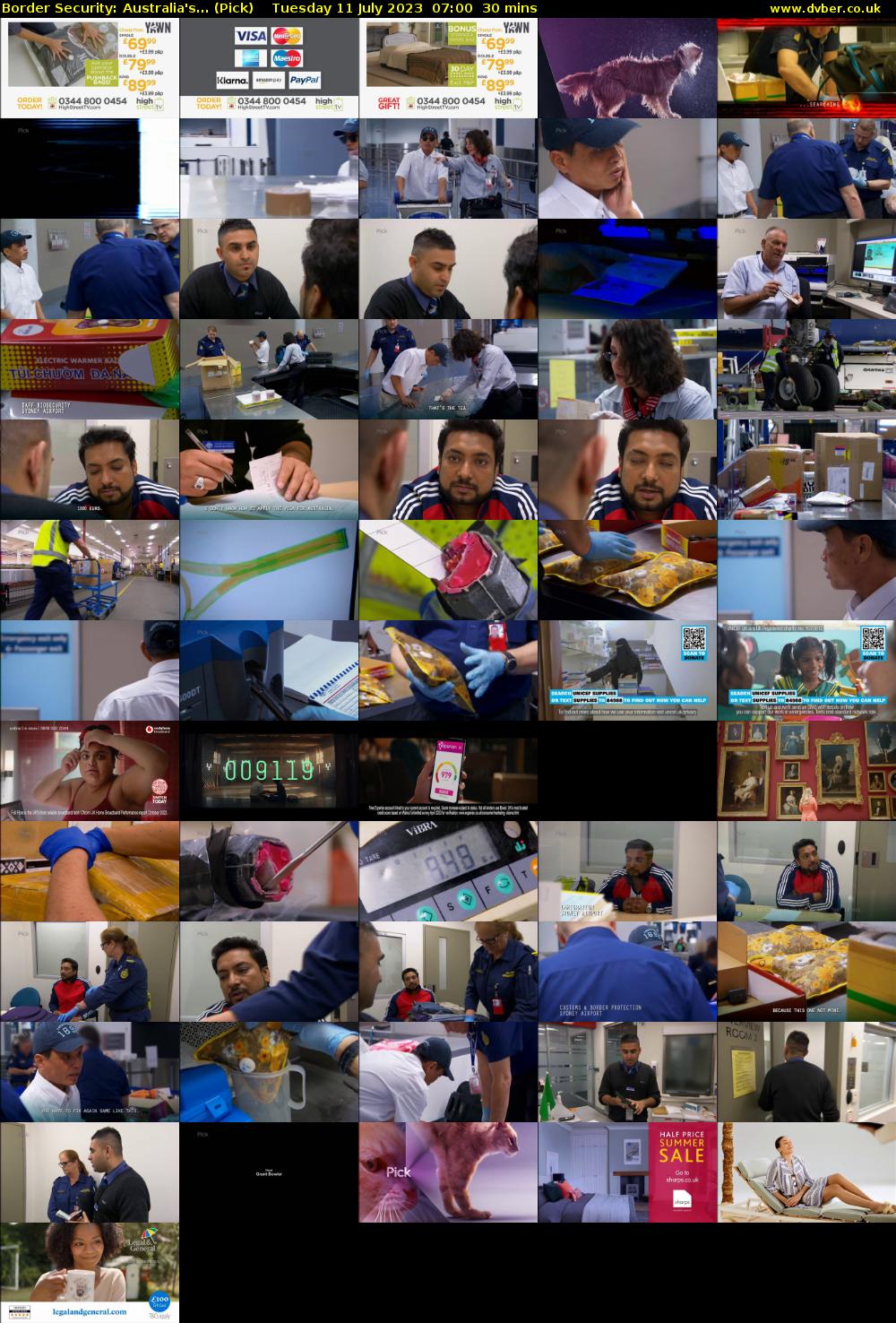 Border Security: Australia's... (Pick) Tuesday 11 July 2023 07:00 - 07:30