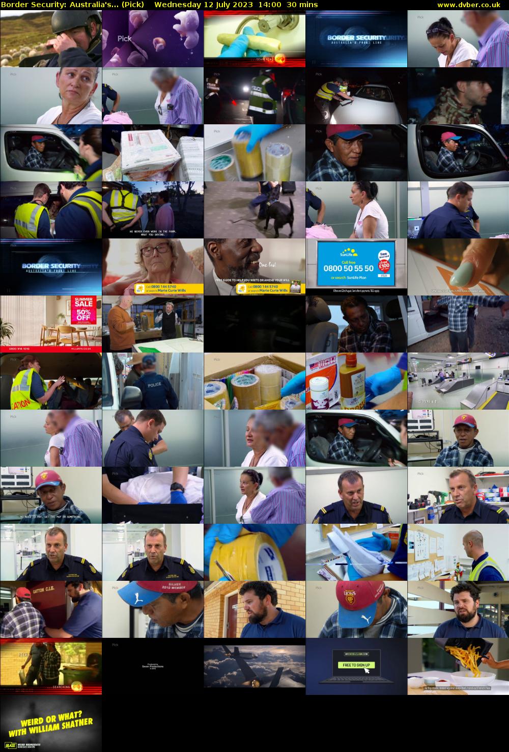 Border Security: Australia's... (Pick) Wednesday 12 July 2023 14:00 - 14:30