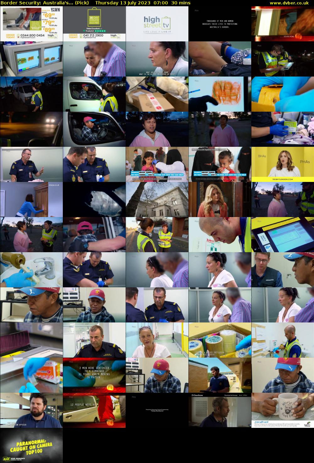 Border Security: Australia's... (Pick) Thursday 13 July 2023 07:00 - 07:30