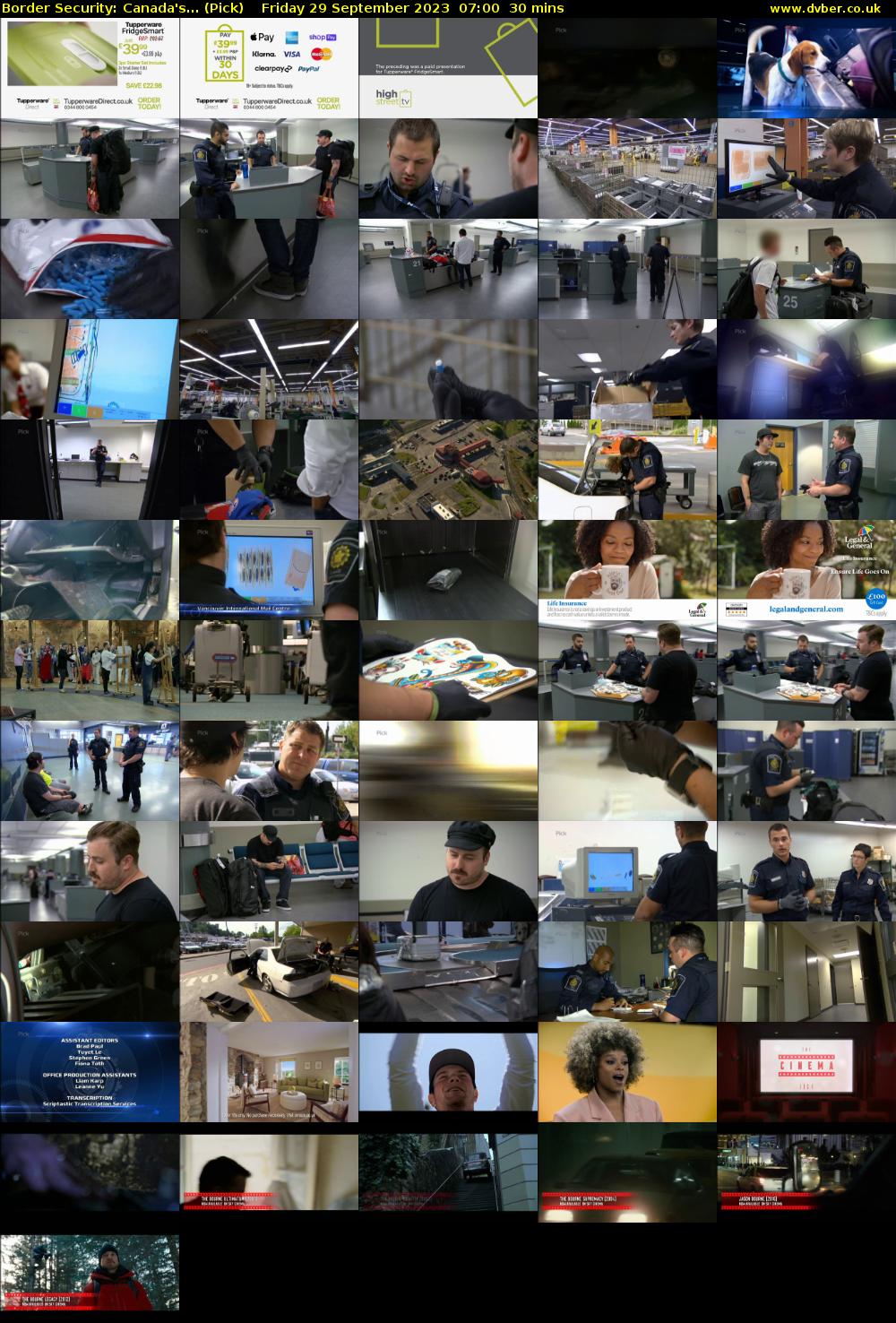 Border Security: Canada's... (Pick) Friday 29 September 2023 07:00 - 07:30