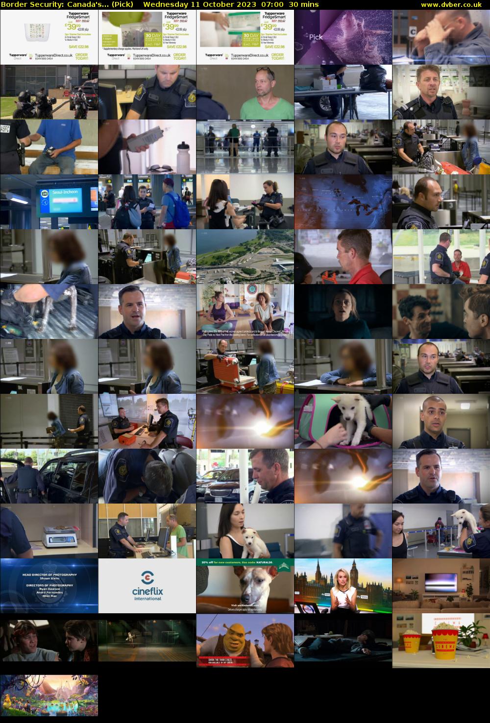 Border Security: Canada's... (Pick) Wednesday 11 October 2023 07:00 - 07:30