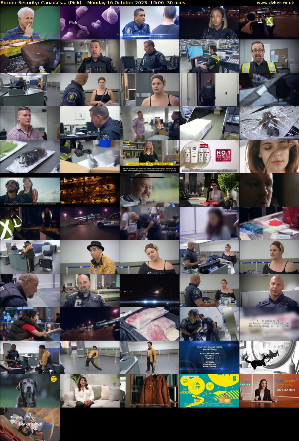 Border Security: Canada's... (Pick) Monday 16 October 2023 14:00 - 14:30