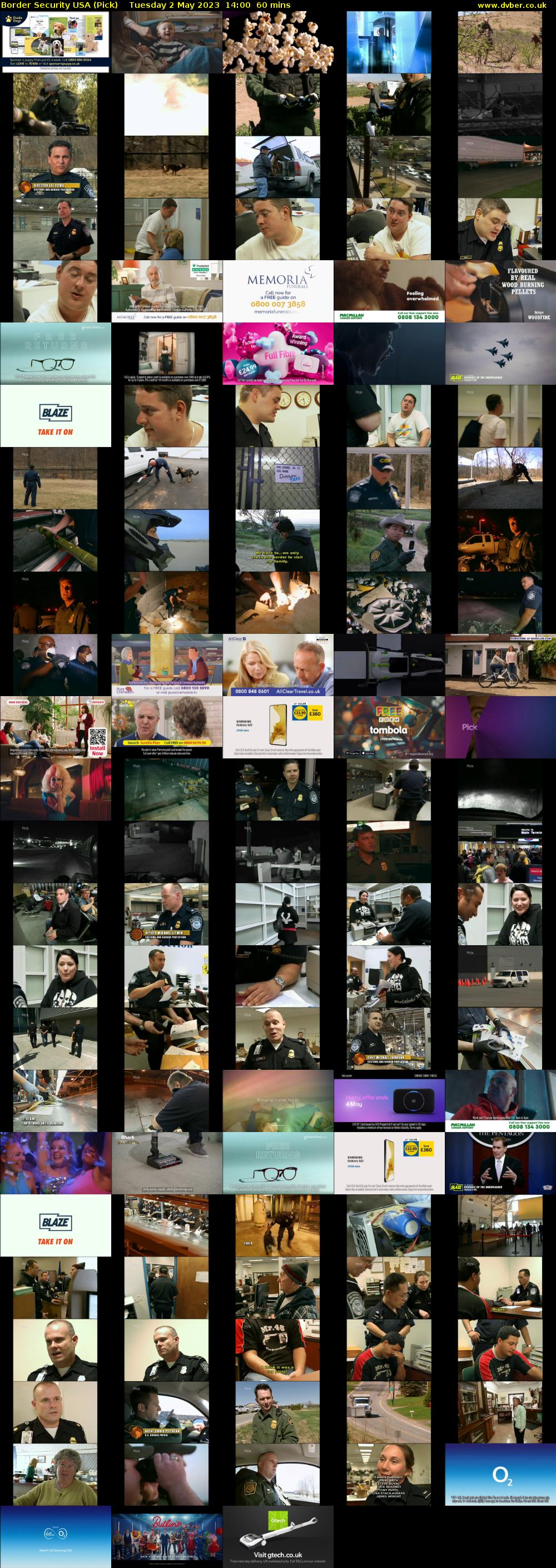 Border Security USA (Pick) Tuesday 2 May 2023 14:00 - 15:00