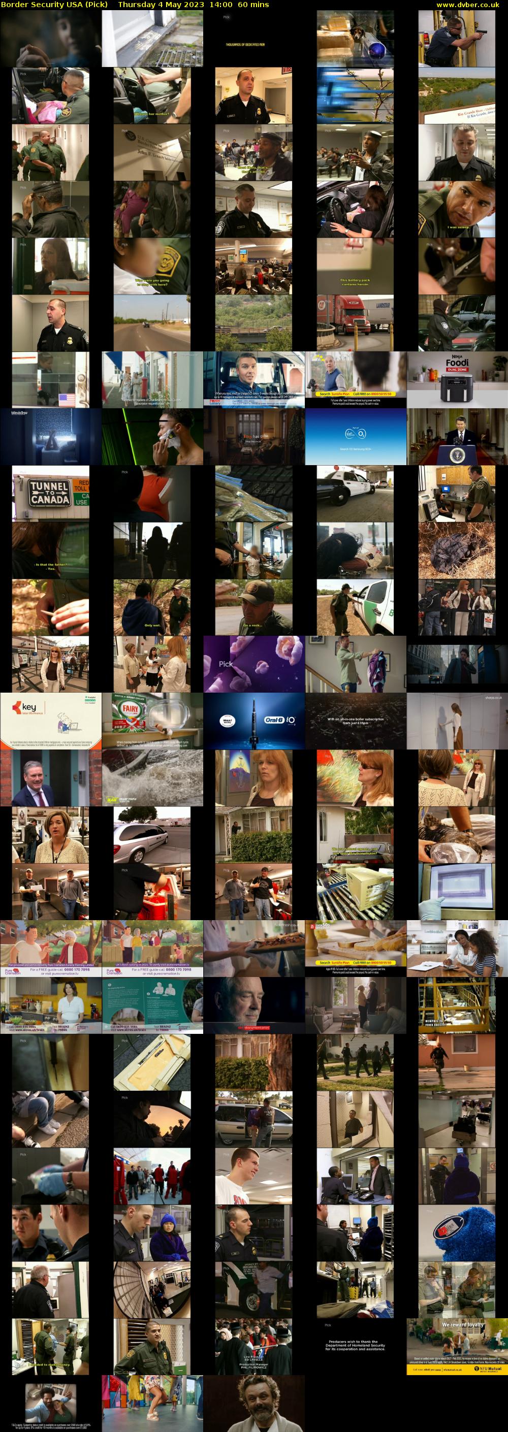 Border Security USA (Pick) Thursday 4 May 2023 14:00 - 15:00