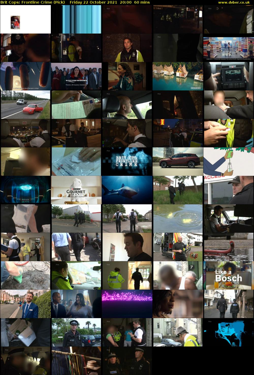 Brit Cops: Frontline Crime (Pick) Friday 22 October 2021 20:00 - 21:00