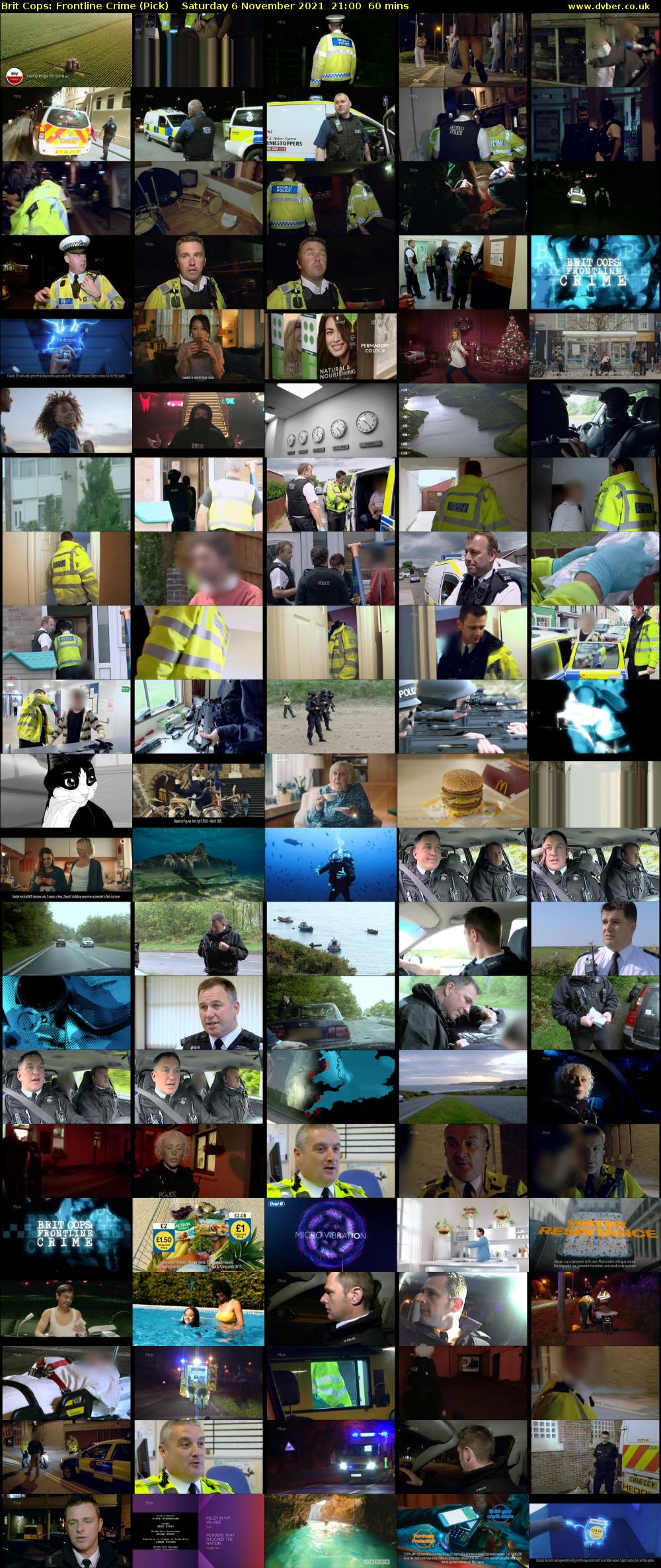 Brit Cops: Frontline Crime (Pick) Saturday 6 November 2021 21:00 - 22:00