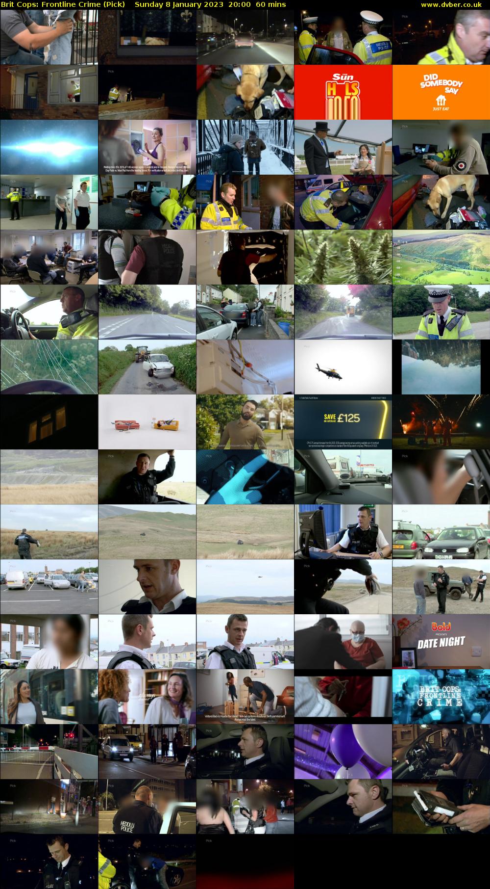 Brit Cops: Frontline Crime (Pick) Sunday 8 January 2023 20:00 - 21:00