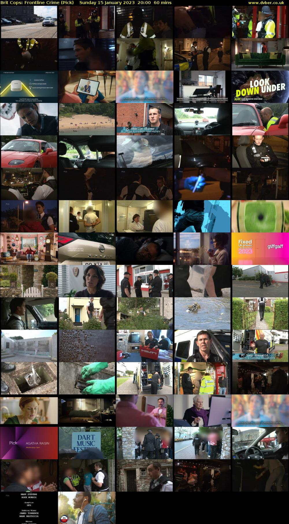 Brit Cops: Frontline Crime (Pick) Sunday 15 January 2023 20:00 - 21:00