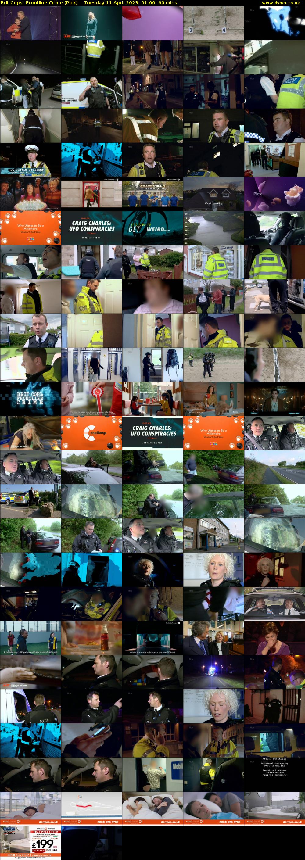 Brit Cops: Frontline Crime (Pick) Tuesday 11 April 2023 01:00 - 02:00