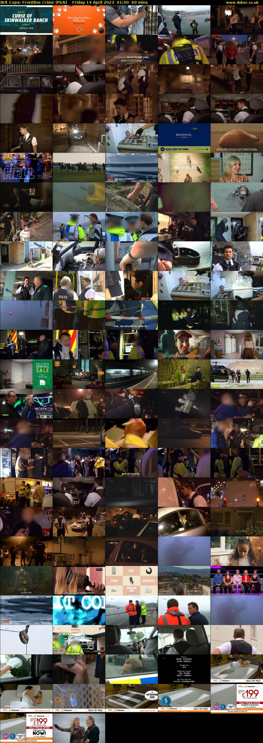 Brit Cops: Frontline Crime (Pick) Friday 14 April 2023 01:00 - 02:00