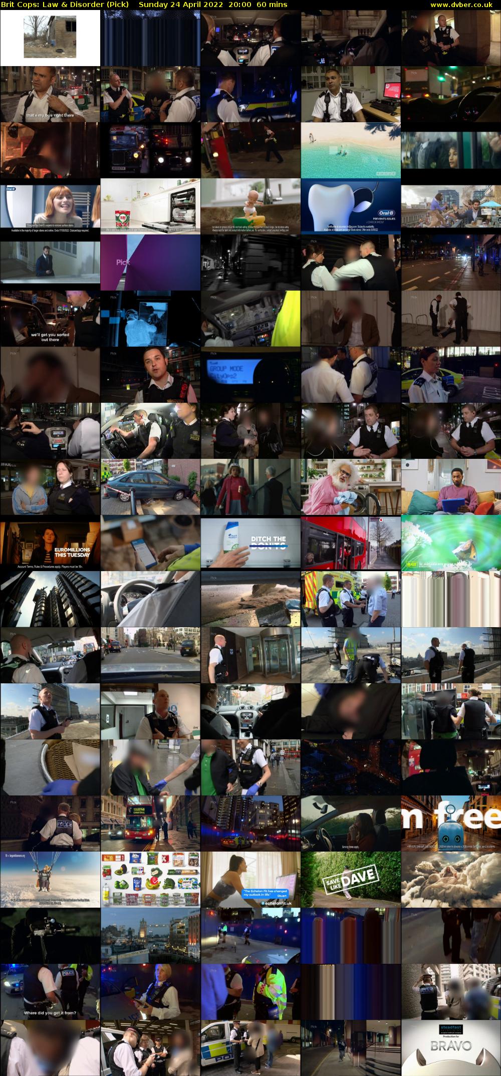 Brit Cops: Law & Disorder (Pick) Sunday 24 April 2022 20:00 - 21:00