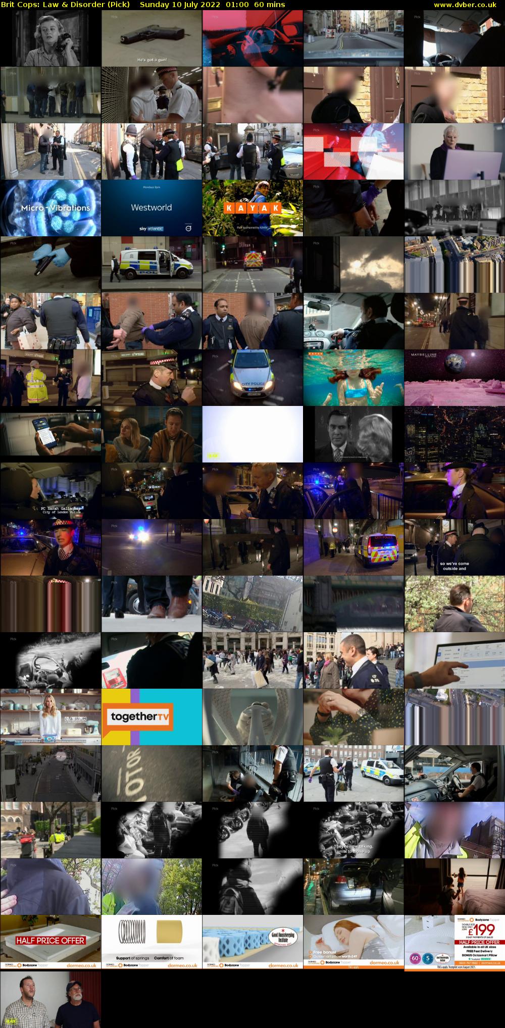 Brit Cops: Law & Disorder (Pick) Sunday 10 July 2022 01:00 - 02:00