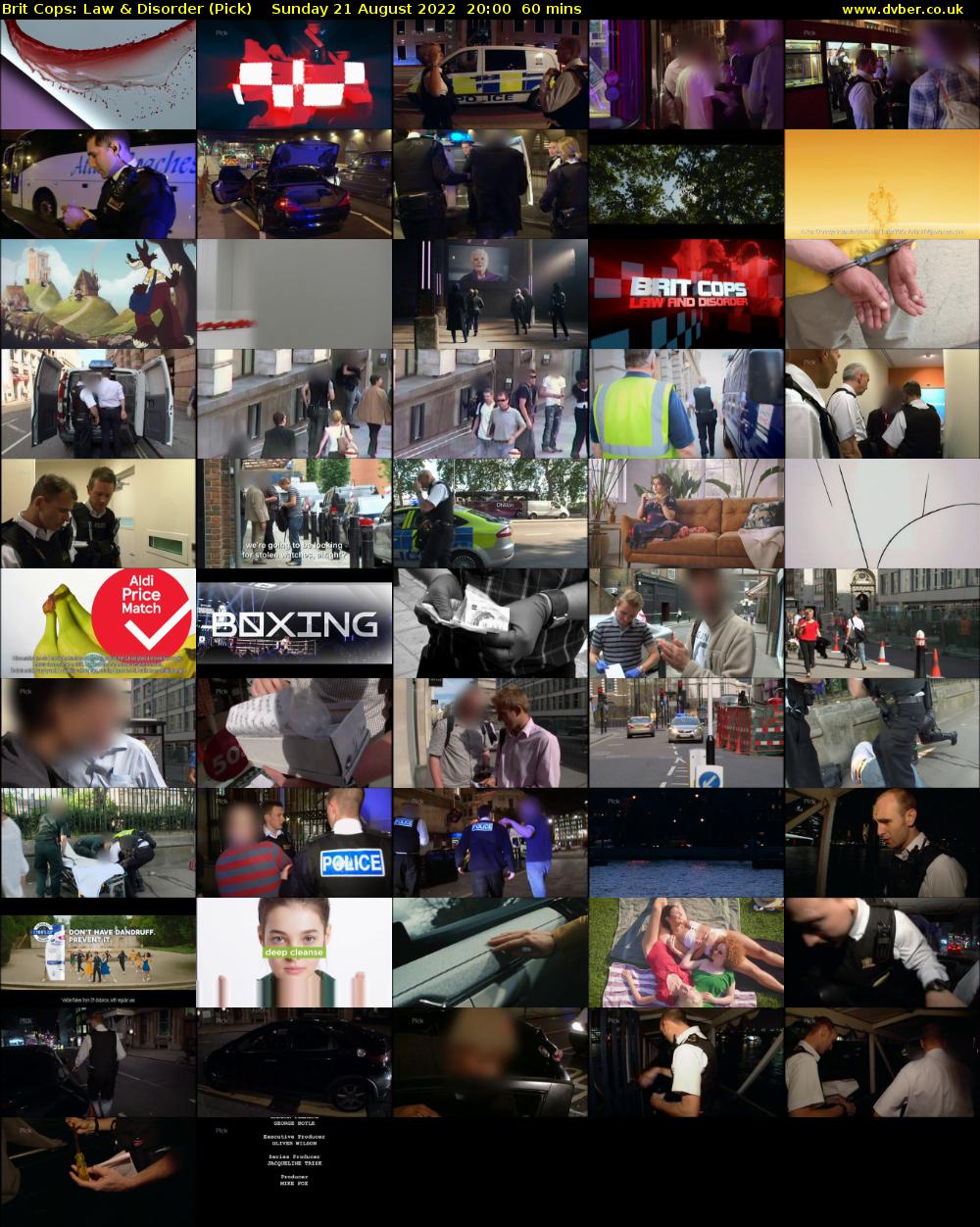 Brit Cops: Law & Disorder (Pick) Sunday 21 August 2022 20:00 - 21:00