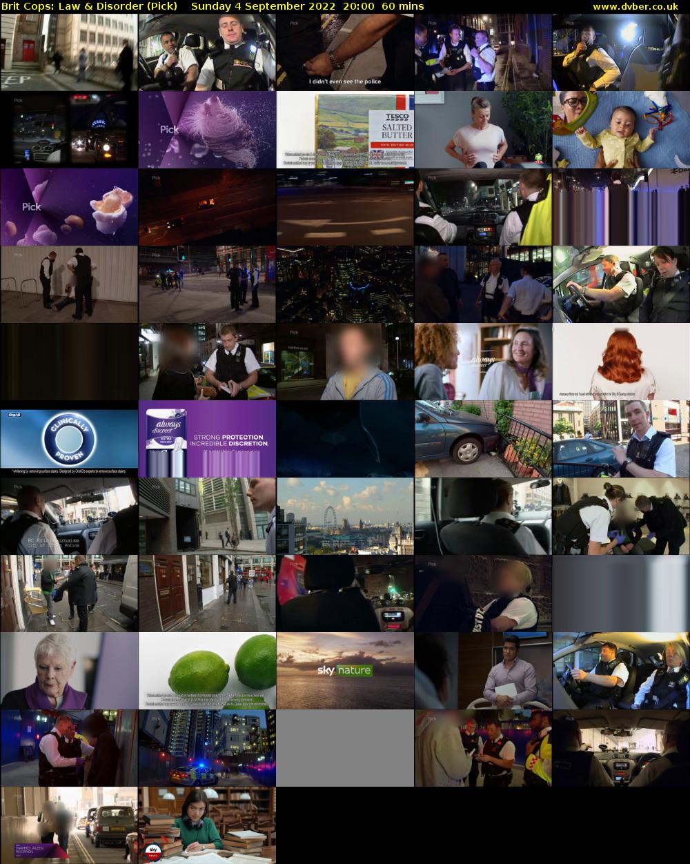 Brit Cops: Law & Disorder (Pick) Sunday 4 September 2022 20:00 - 21:00