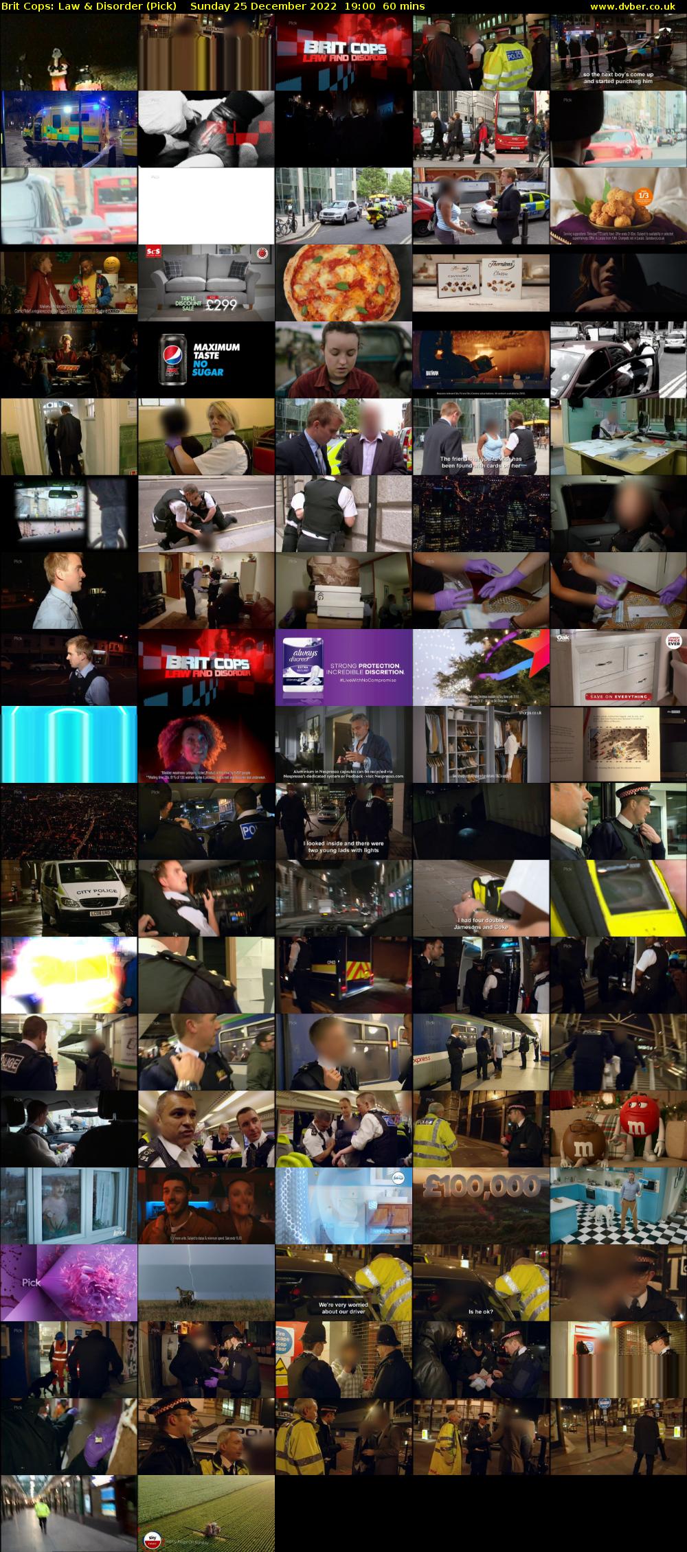 Brit Cops: Law & Disorder (Pick) Sunday 25 December 2022 19:00 - 20:00