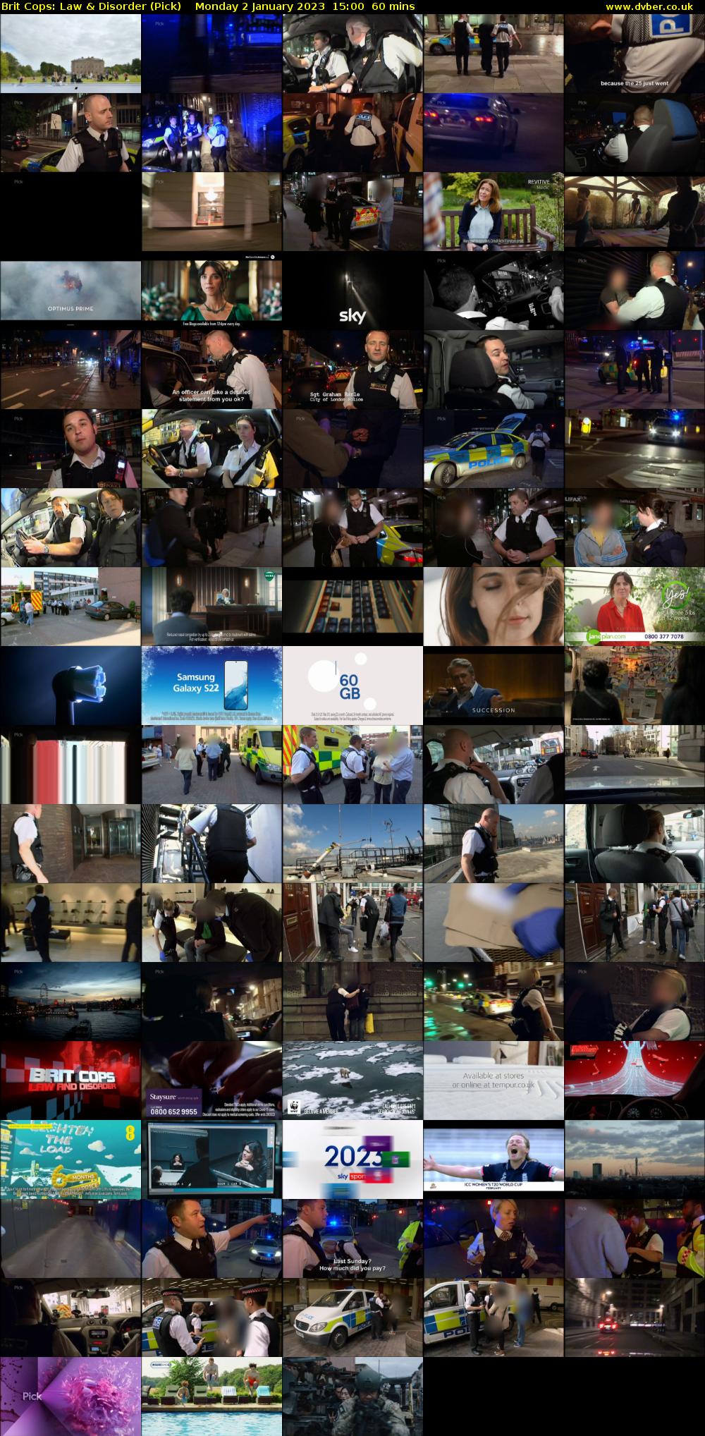 Brit Cops: Law & Disorder (Pick) Monday 2 January 2023 15:00 - 16:00