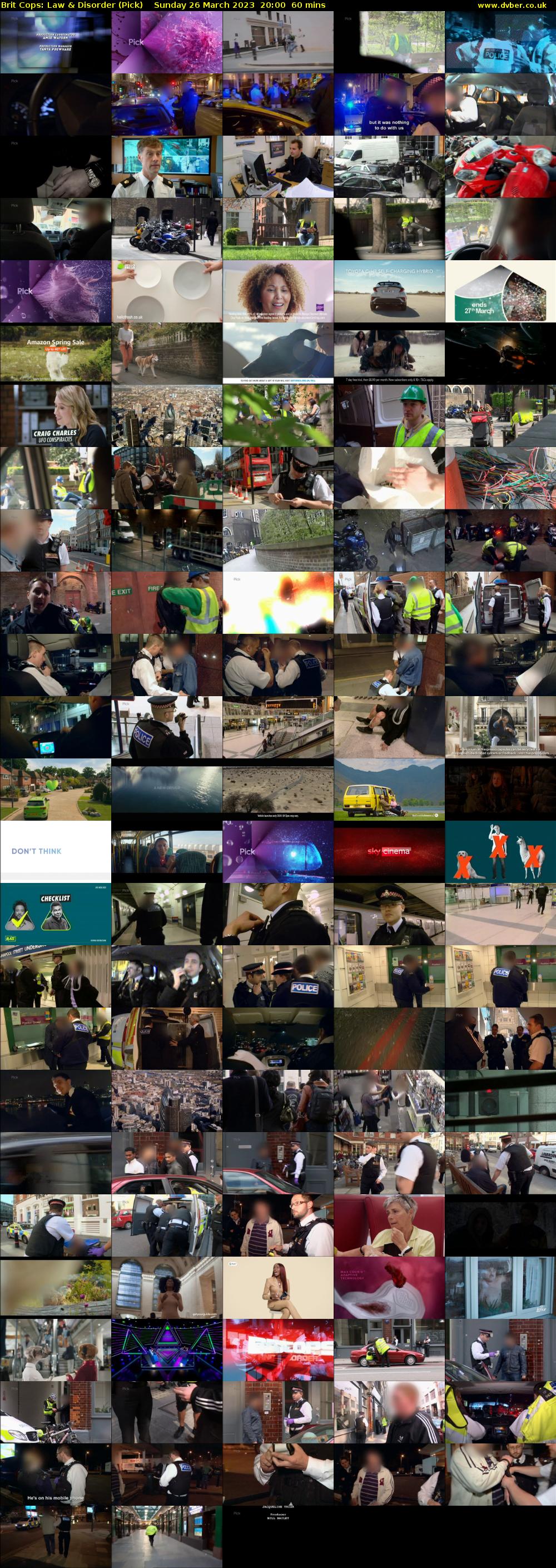 Brit Cops: Law & Disorder (Pick) Sunday 26 March 2023 20:00 - 21:00