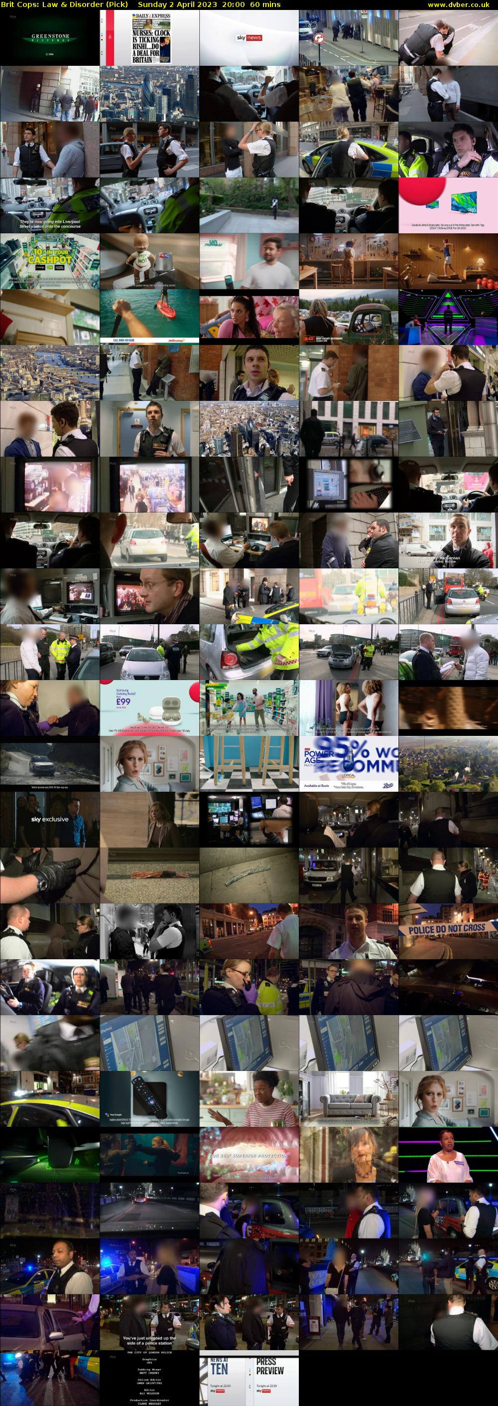 Brit Cops: Law & Disorder (Pick) Sunday 2 April 2023 20:00 - 21:00