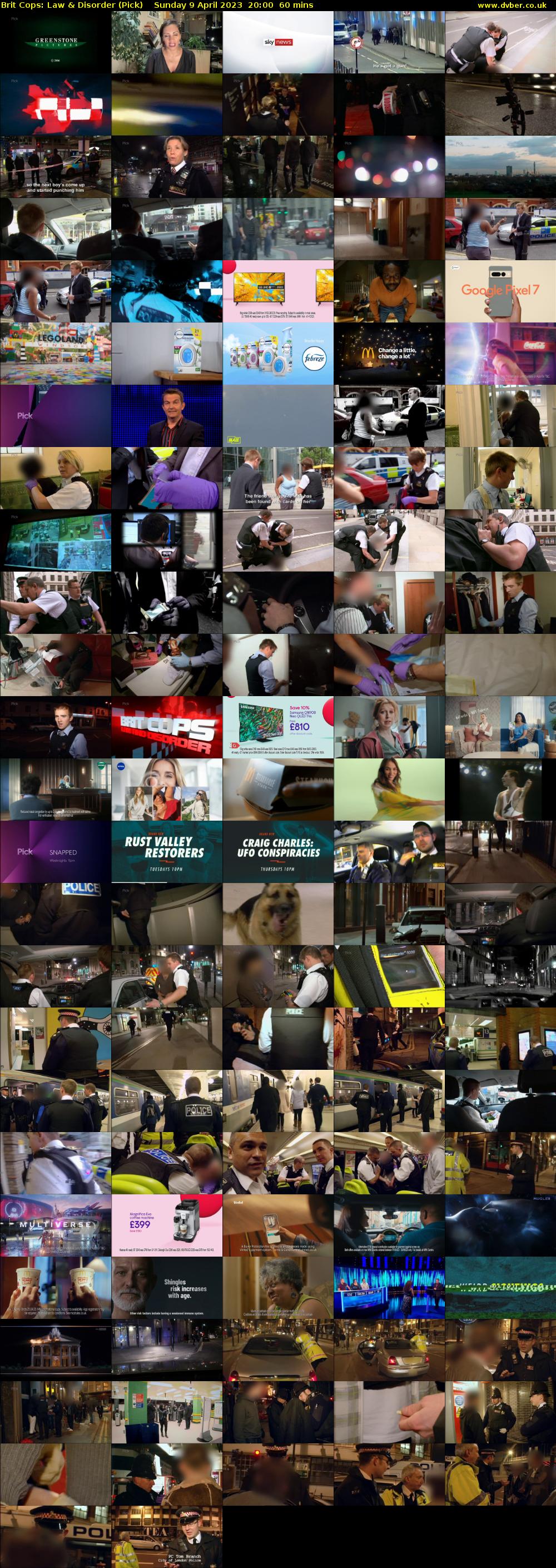Brit Cops: Law & Disorder (Pick) Sunday 9 April 2023 20:00 - 21:00