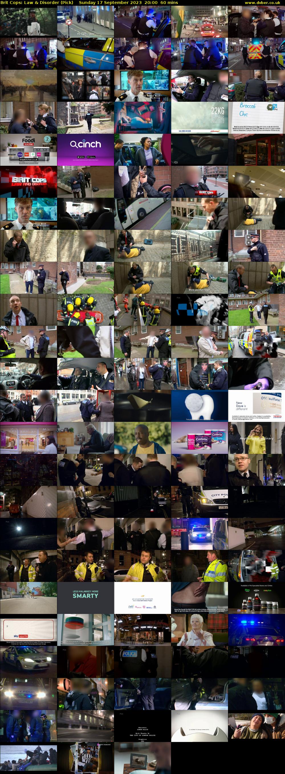 Brit Cops: Law & Disorder (Pick) Sunday 17 September 2023 20:00 - 21:00