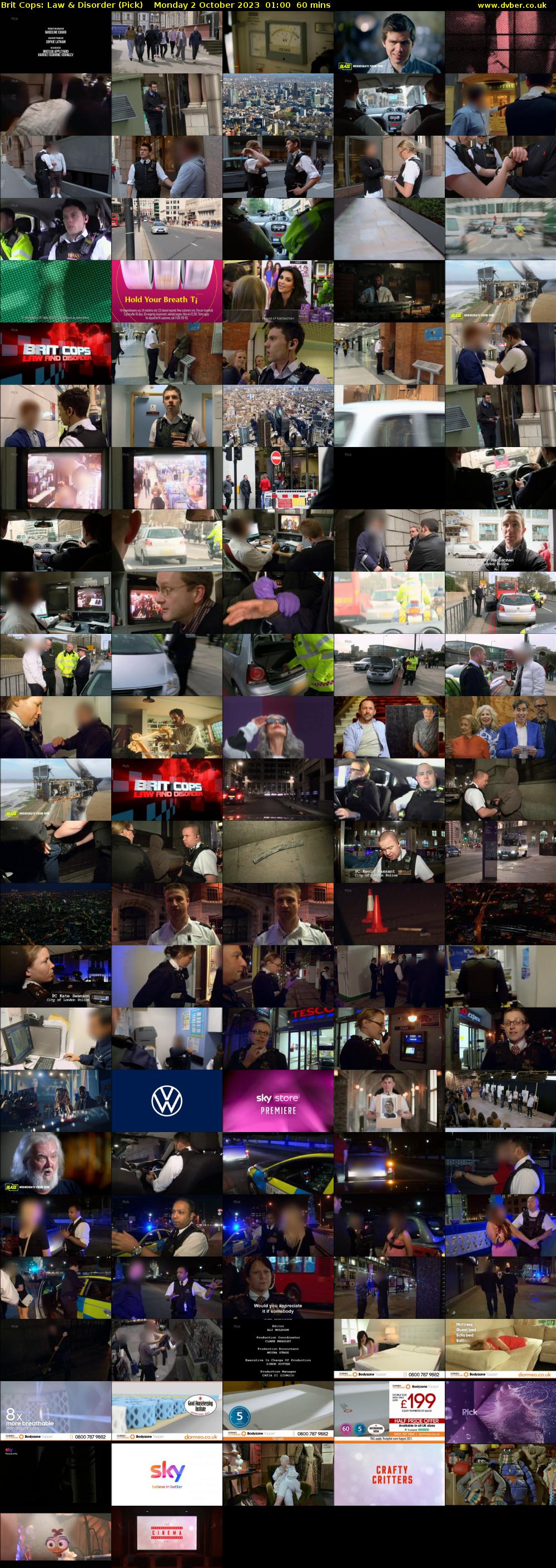 Brit Cops: Law & Disorder (Pick) Monday 2 October 2023 01:00 - 02:00