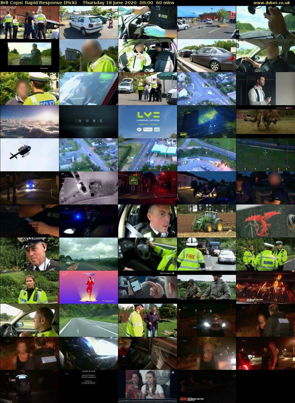 Brit Cops: Rapid Response (Pick) Thursday 18 June 2020 00:00 - 01:00
