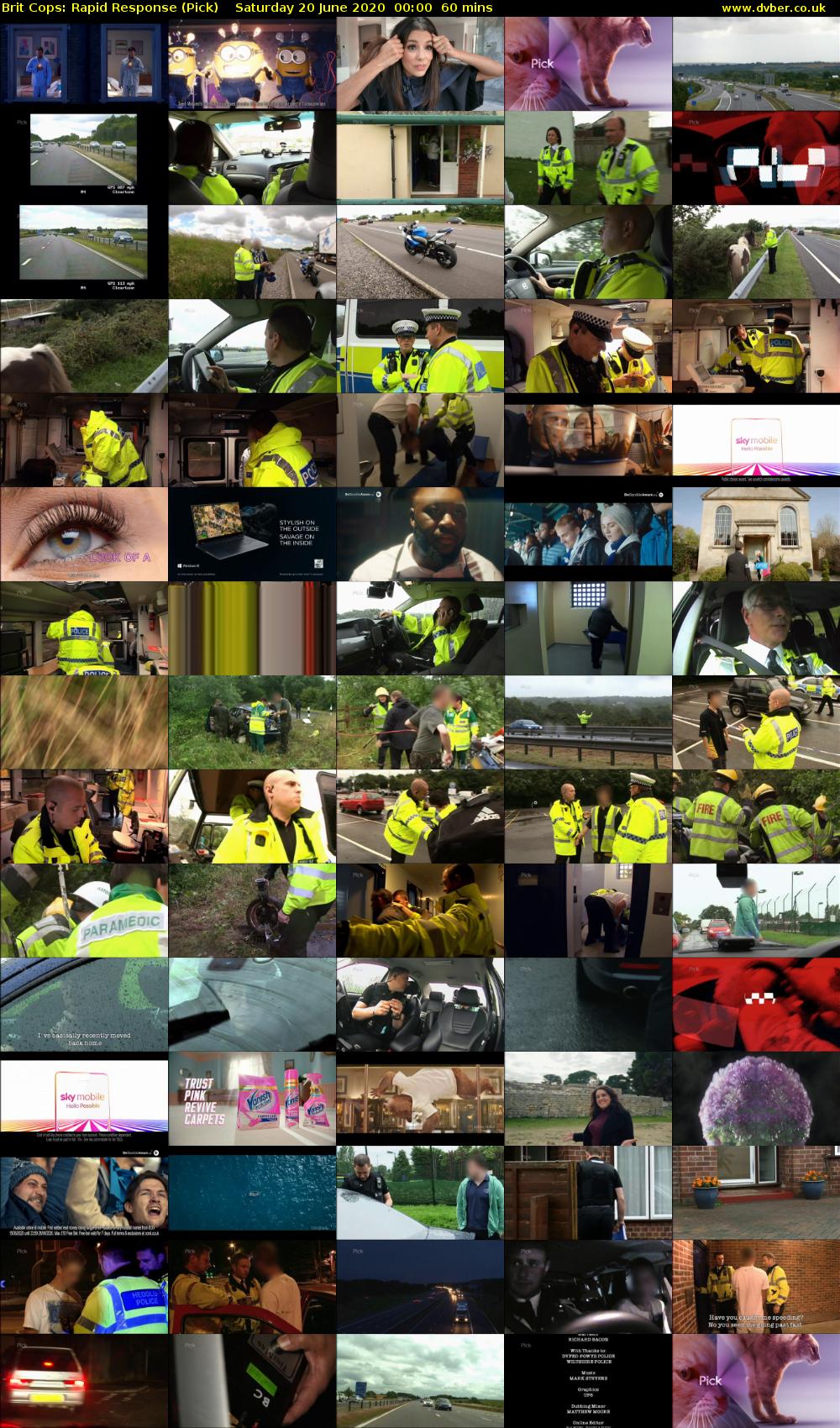 Brit Cops: Rapid Response (Pick) Saturday 20 June 2020 00:00 - 01:00
