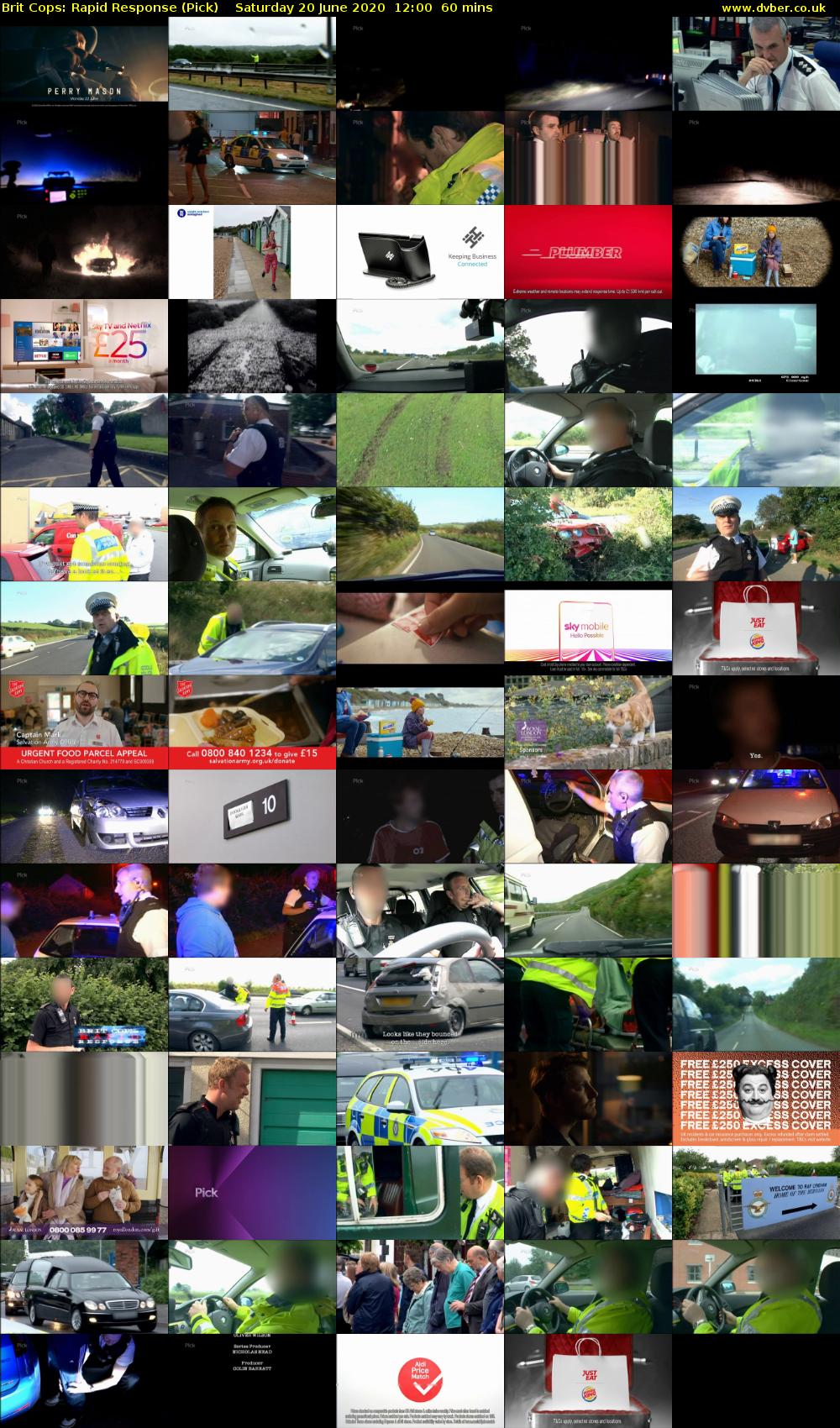 Brit Cops: Rapid Response (Pick) Saturday 20 June 2020 12:00 - 13:00
