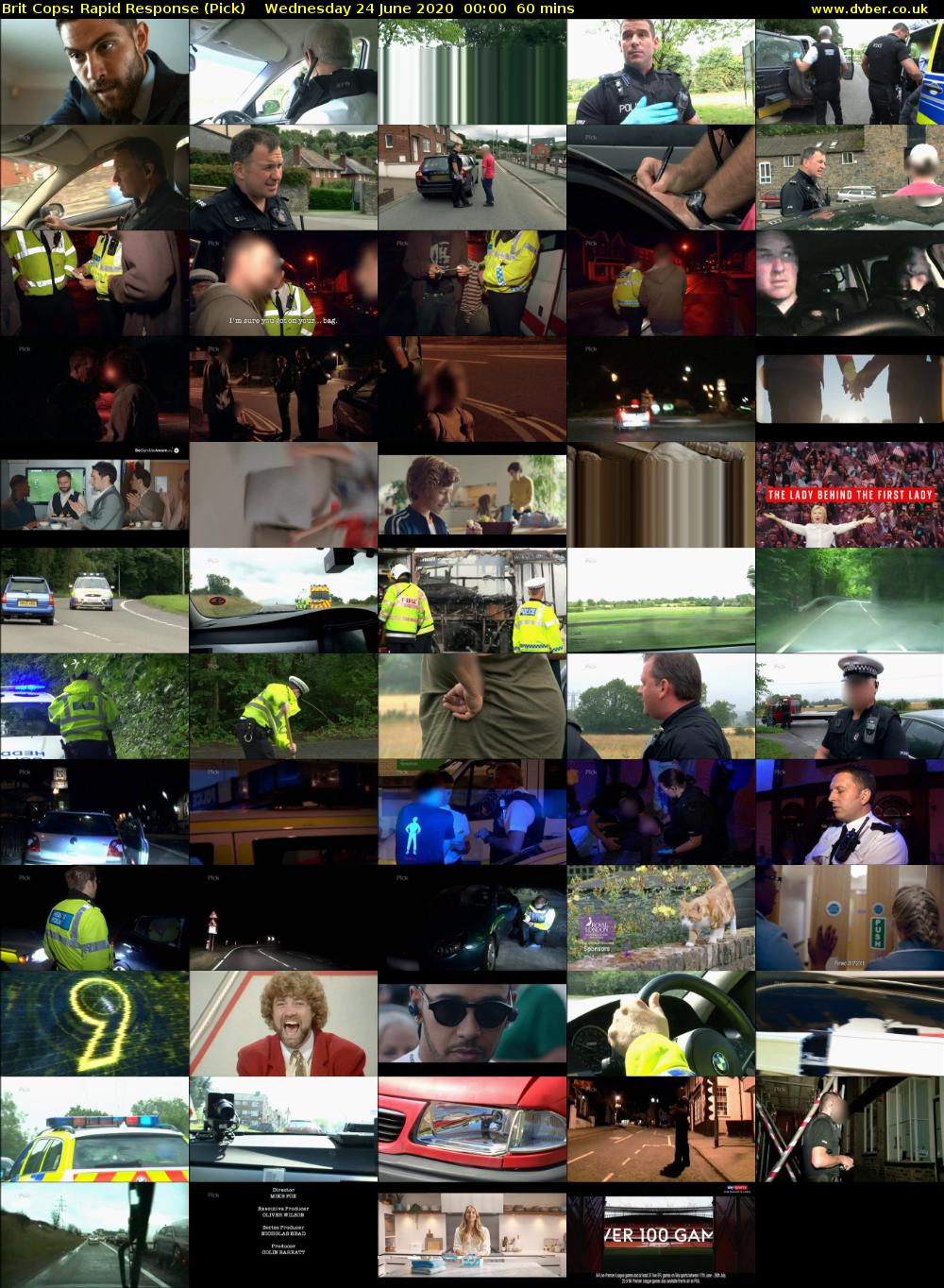 Brit Cops: Rapid Response (Pick) Wednesday 24 June 2020 00:00 - 01:00