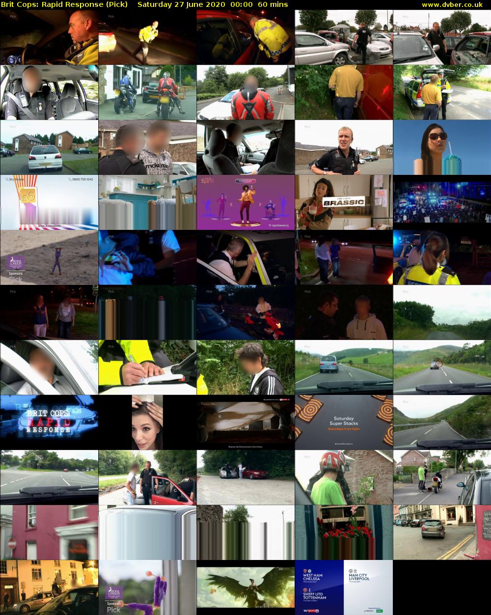 Brit Cops: Rapid Response (Pick) Saturday 27 June 2020 00:00 - 01:00