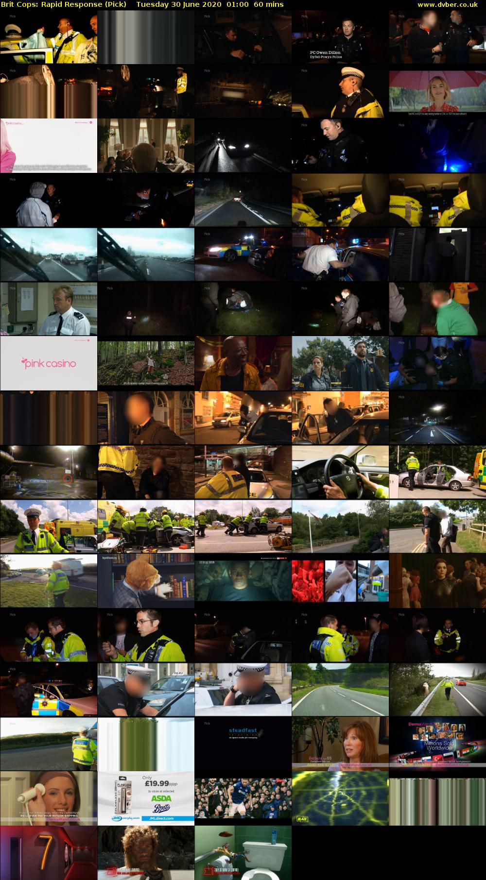 Brit Cops: Rapid Response (Pick) Tuesday 30 June 2020 01:00 - 02:00