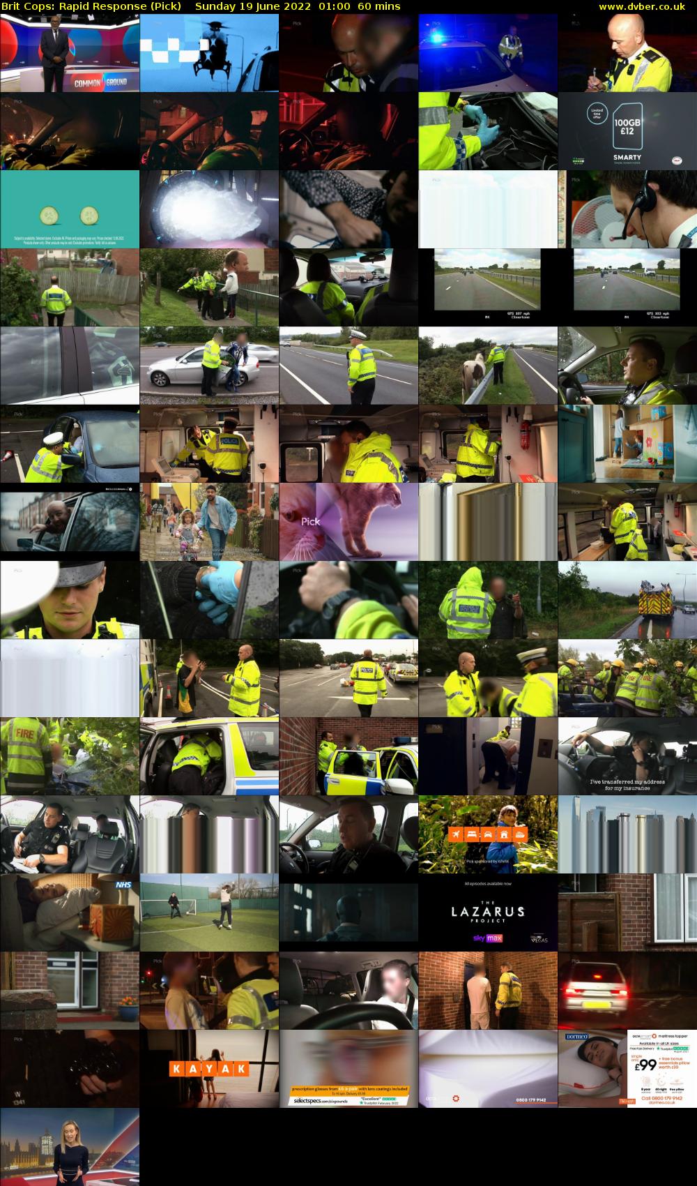 Brit Cops: Rapid Response (Pick) Sunday 19 June 2022 01:00 - 02:00