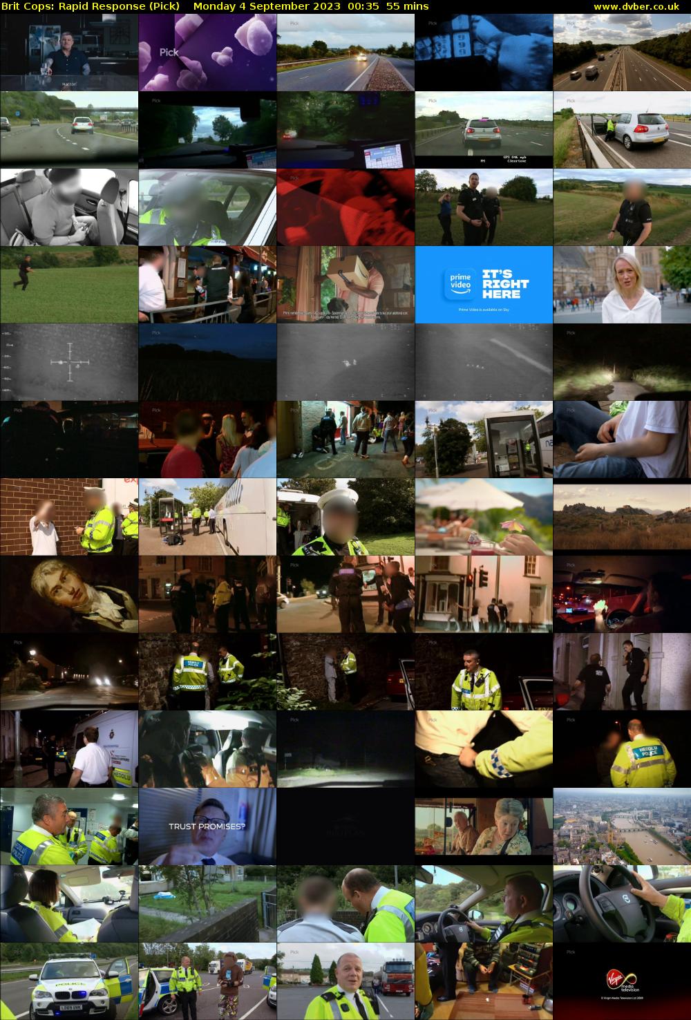 Brit Cops: Rapid Response (Pick) Monday 4 September 2023 00:35 - 01:30