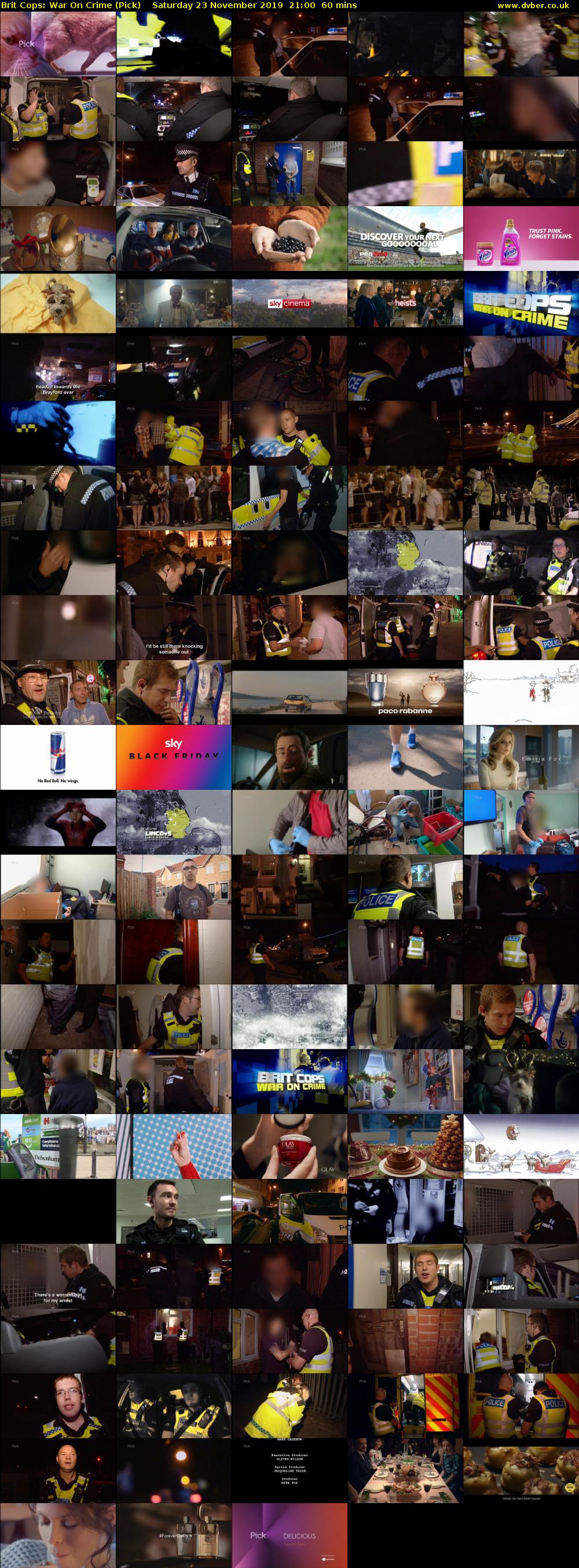 Brit Cops: War On Crime (Pick) Saturday 23 November 2019 21:00 - 22:00