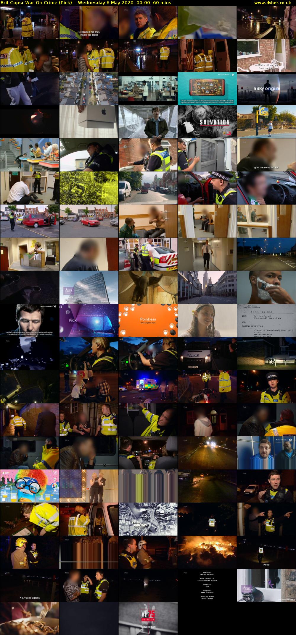 Brit Cops: War On Crime (Pick) Wednesday 6 May 2020 00:00 - 01:00