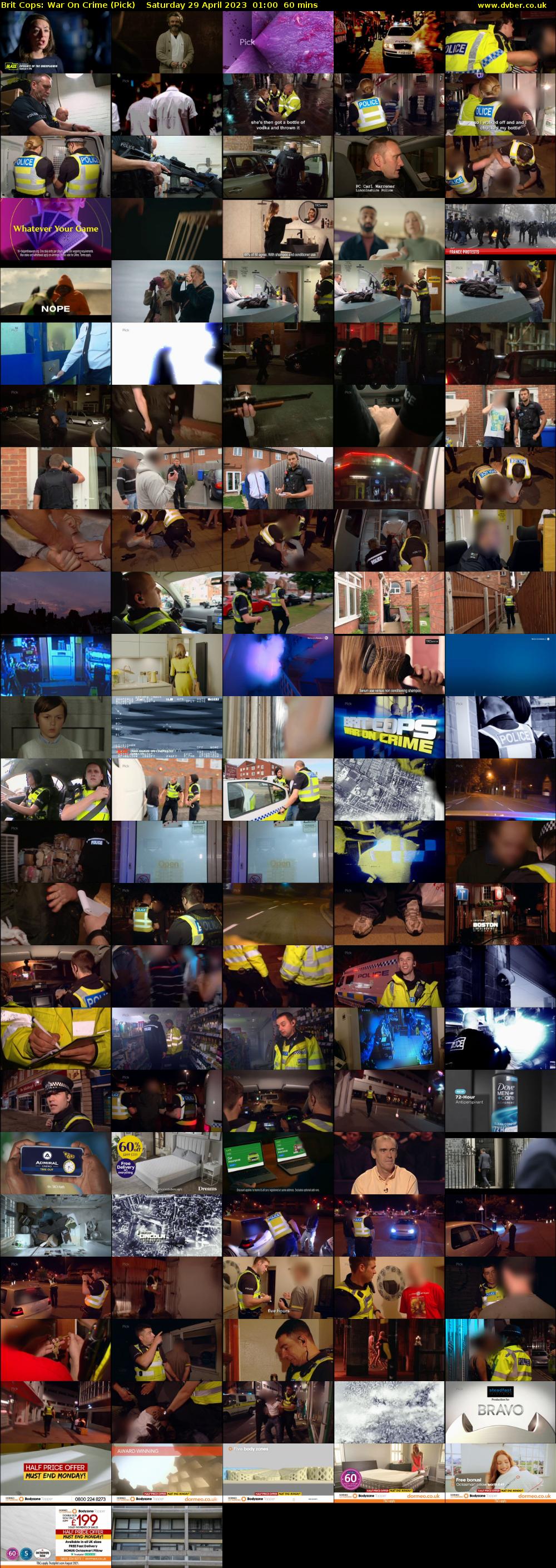 Brit Cops: War On Crime (Pick) Saturday 29 April 2023 01:00 - 02:00