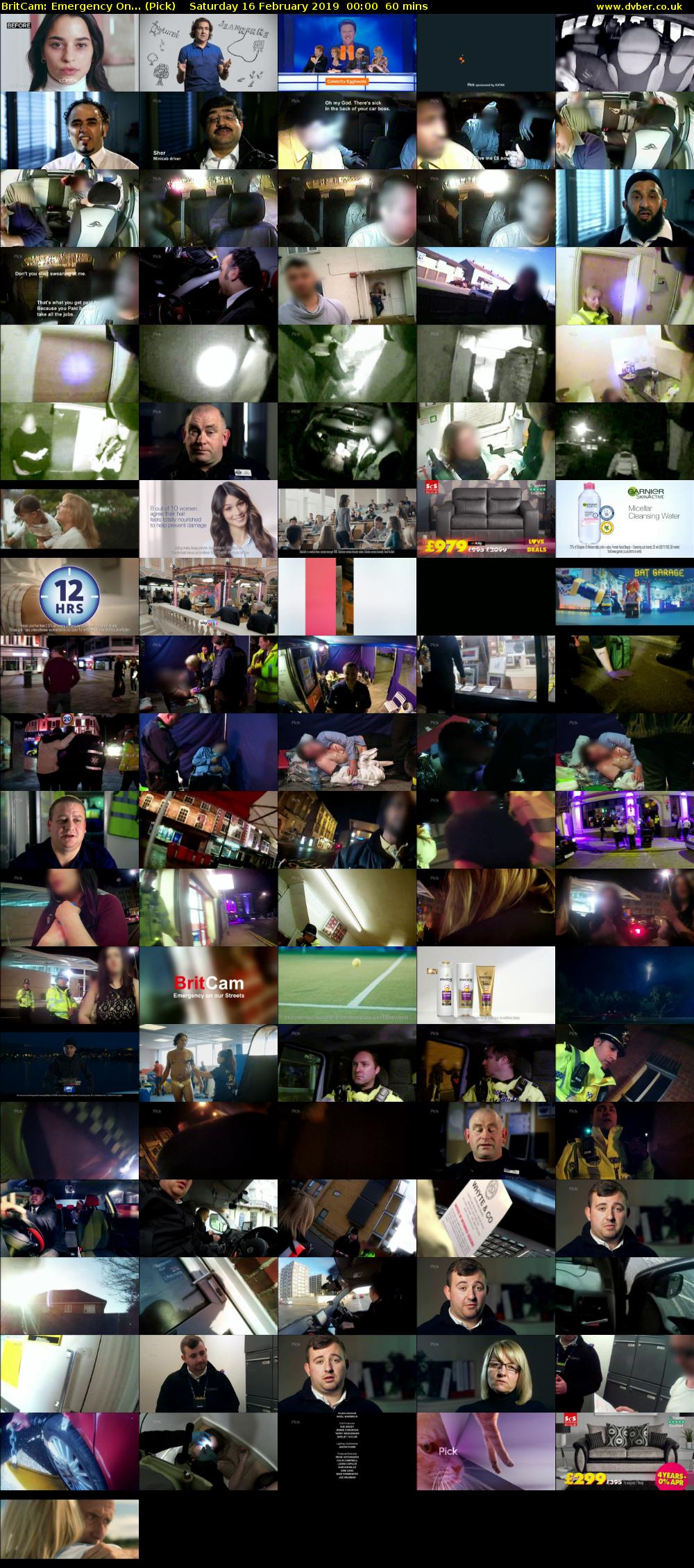 BritCam: Emergency On... (Pick) Saturday 16 February 2019 00:00 - 01:00