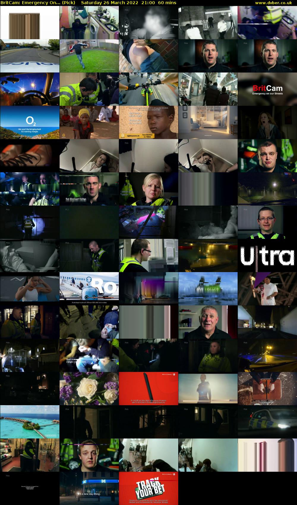 BritCam: Emergency On... (Pick) Saturday 26 March 2022 21:00 - 22:00