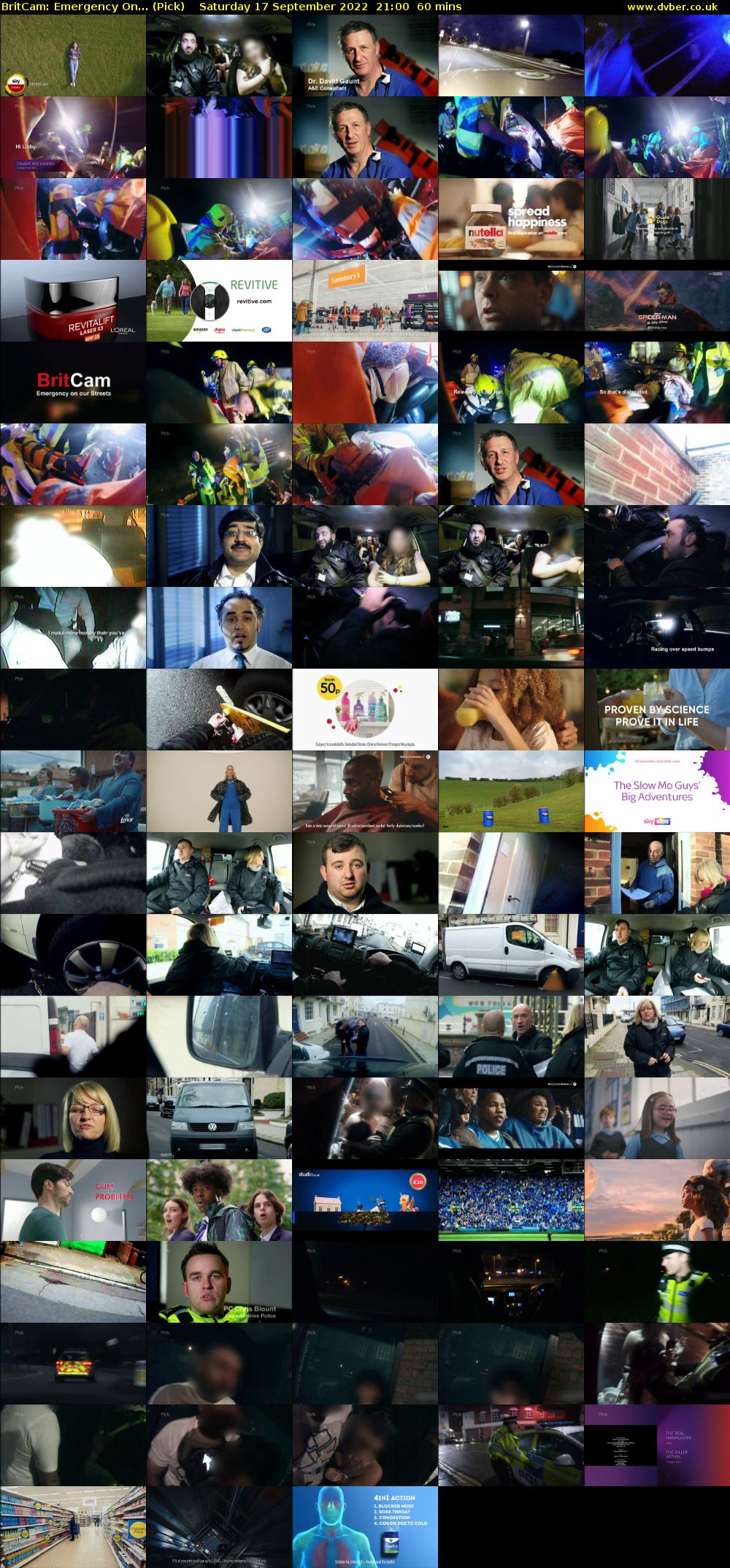 BritCam: Emergency On... (Pick) Saturday 17 September 2022 21:00 - 22:00