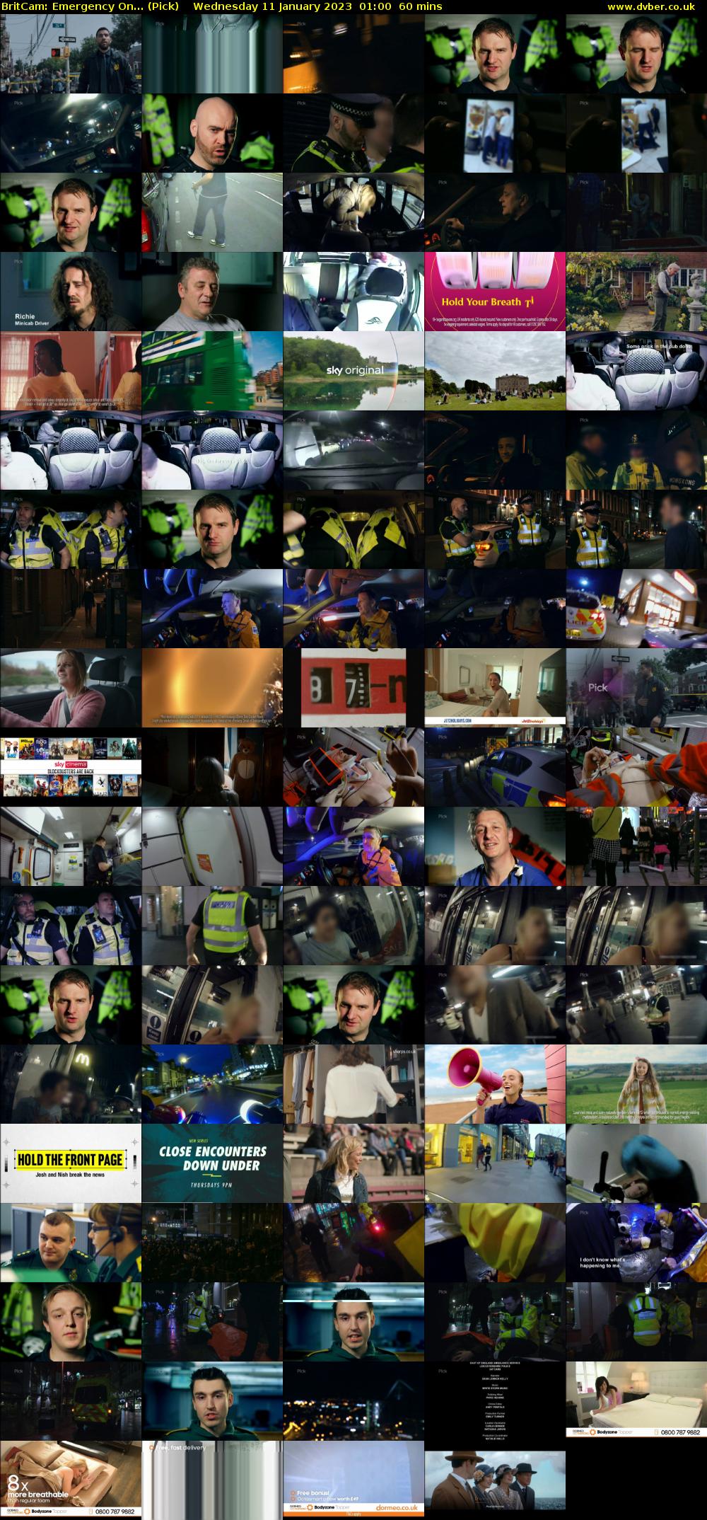 BritCam: Emergency On... (Pick) Wednesday 11 January 2023 01:00 - 02:00