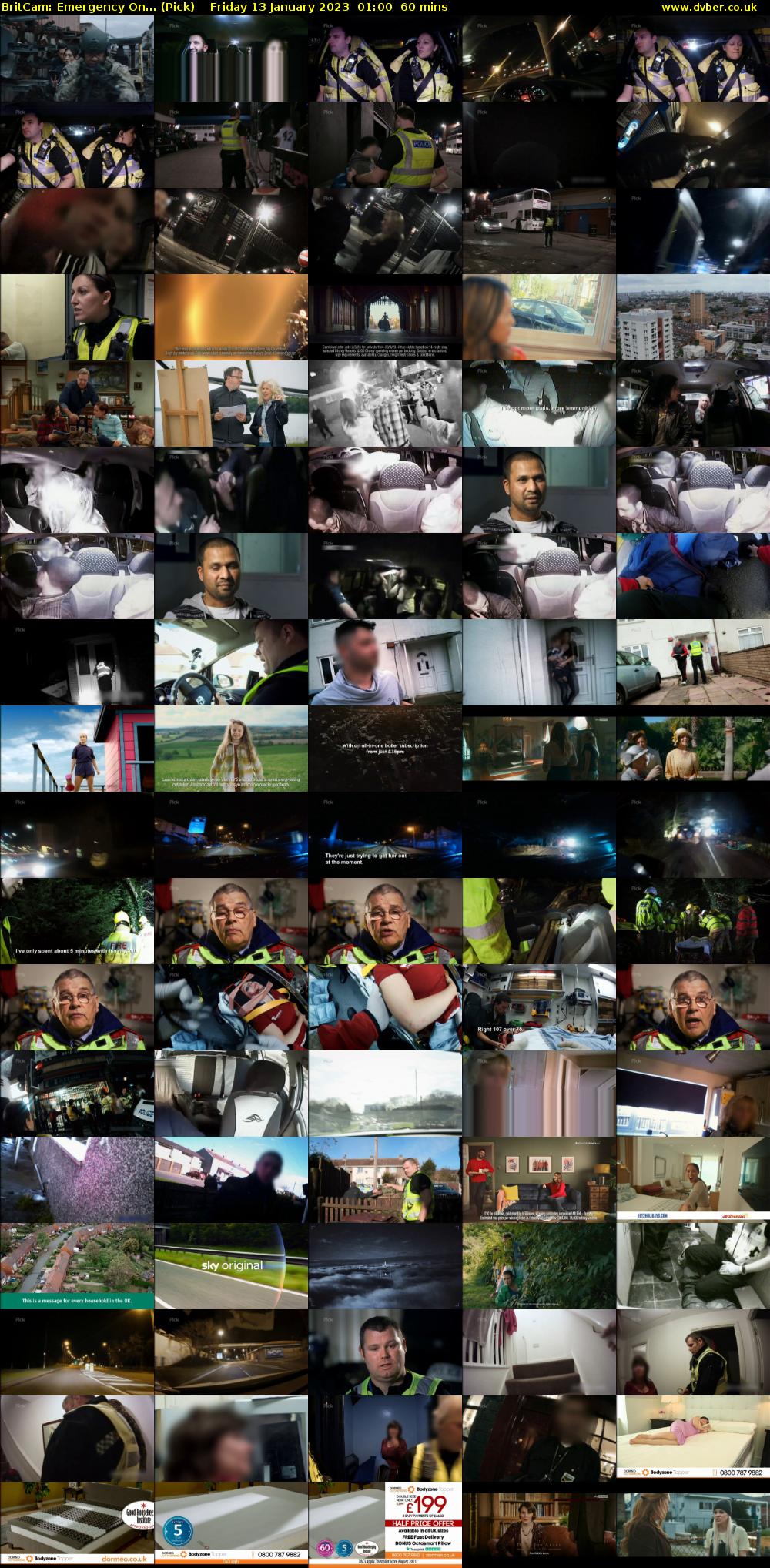 BritCam: Emergency On... (Pick) Friday 13 January 2023 01:00 - 02:00