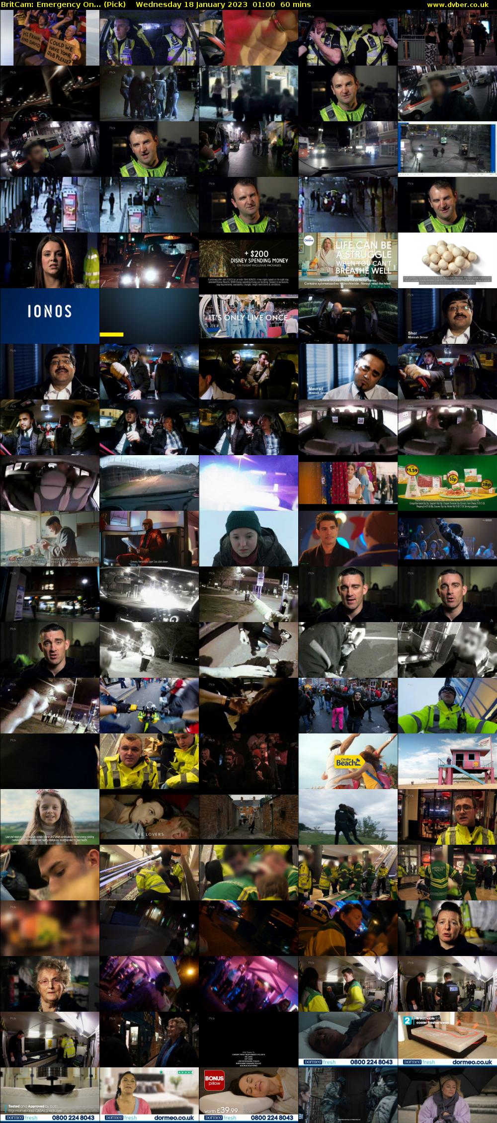 BritCam: Emergency On... (Pick) Wednesday 18 January 2023 01:00 - 02:00