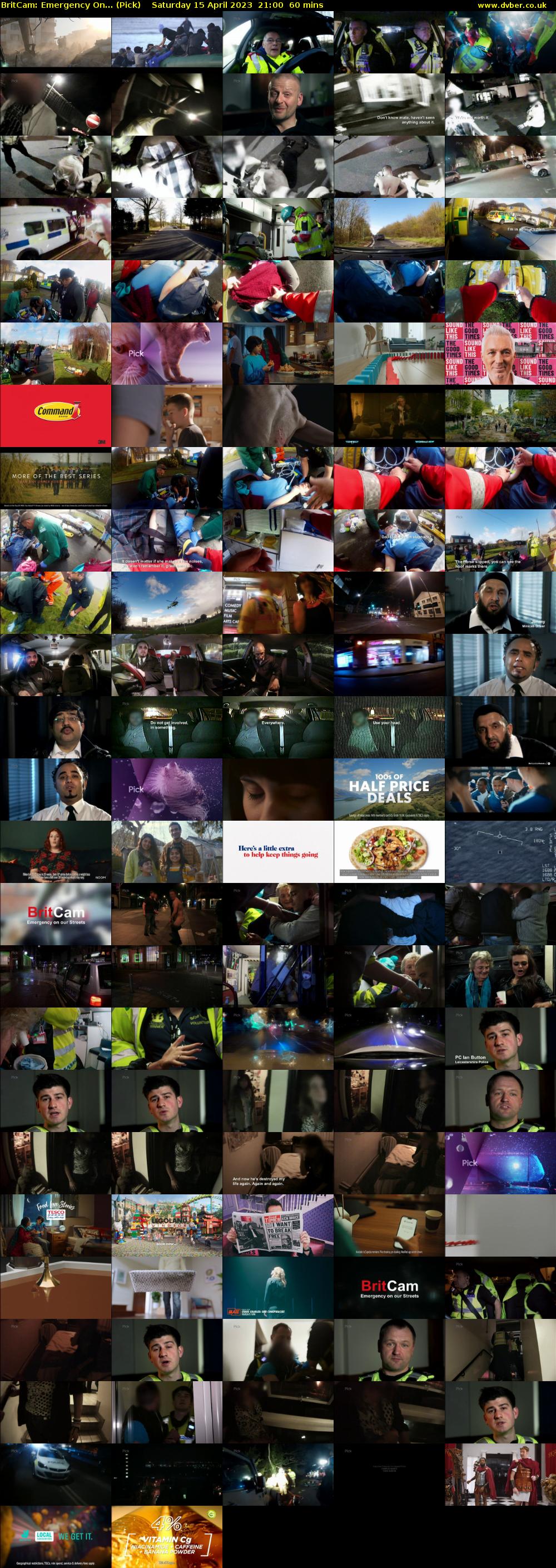 BritCam: Emergency On... (Pick) Saturday 15 April 2023 21:00 - 22:00